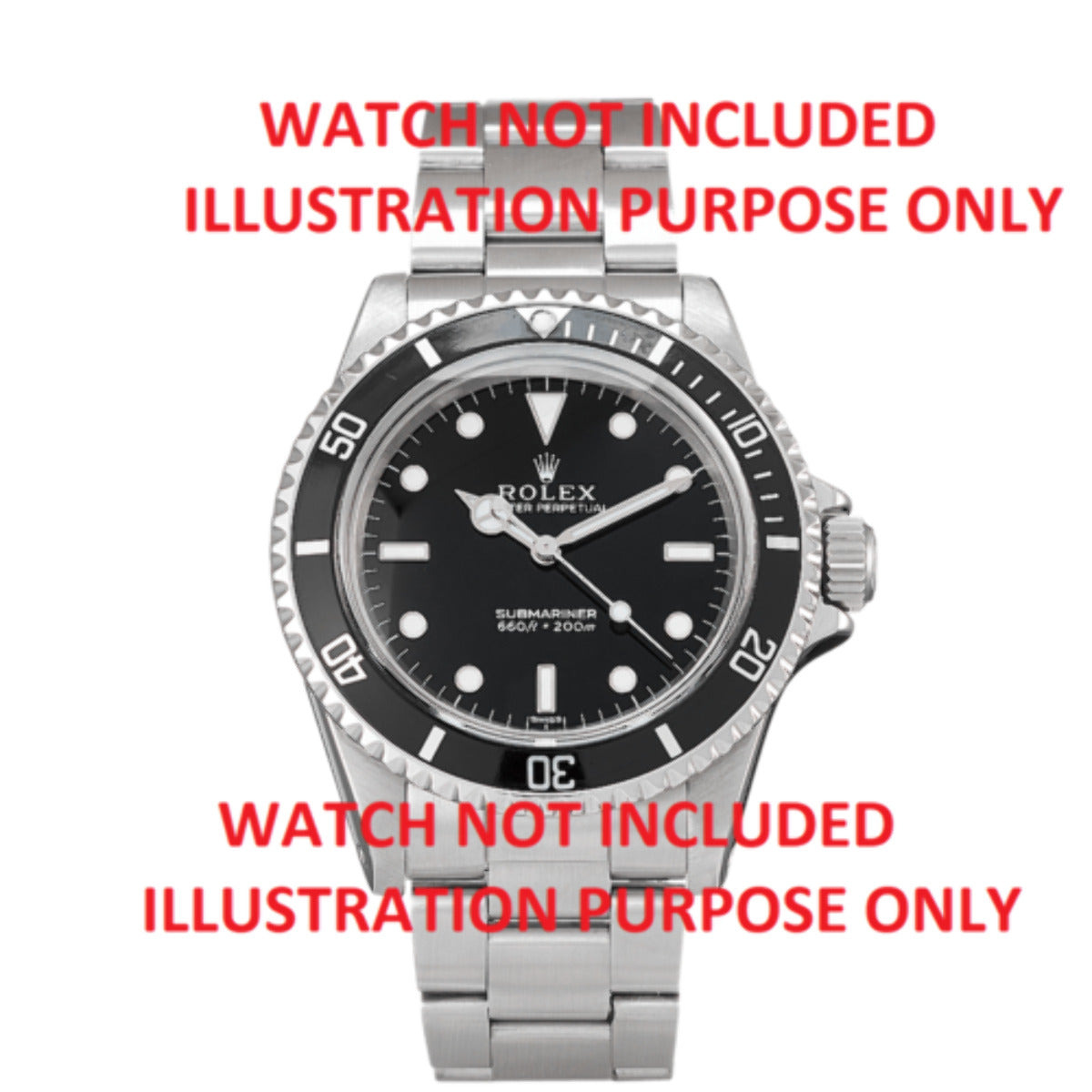 BEZEL, INSERT, RETAINER RING FOR ROLEX SUBMARINER 1665, 5508, 5512 STEEL BLACK