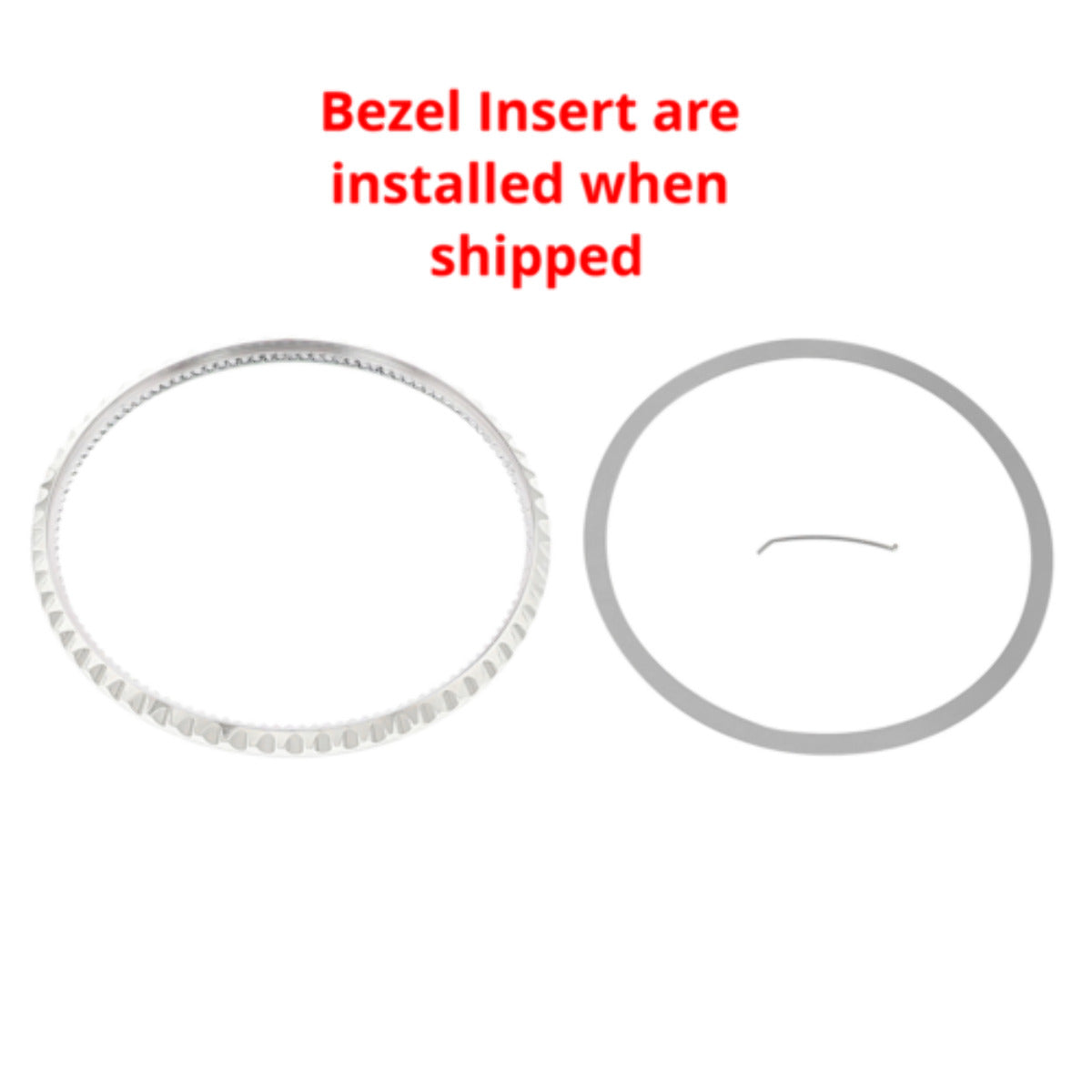 BEZEL & INSERT ROTATING KIT FOR ROLEX SUBMARINER 16610, 16800, 16808 BLACK