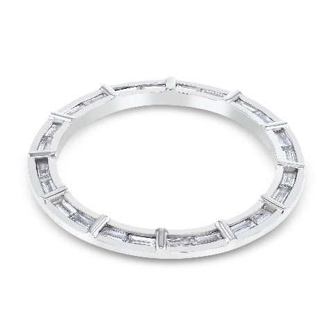 2.50CT 24 BAGUETTE DIAMOND BEZEL FOR ROLEX 31MM DATEJUST