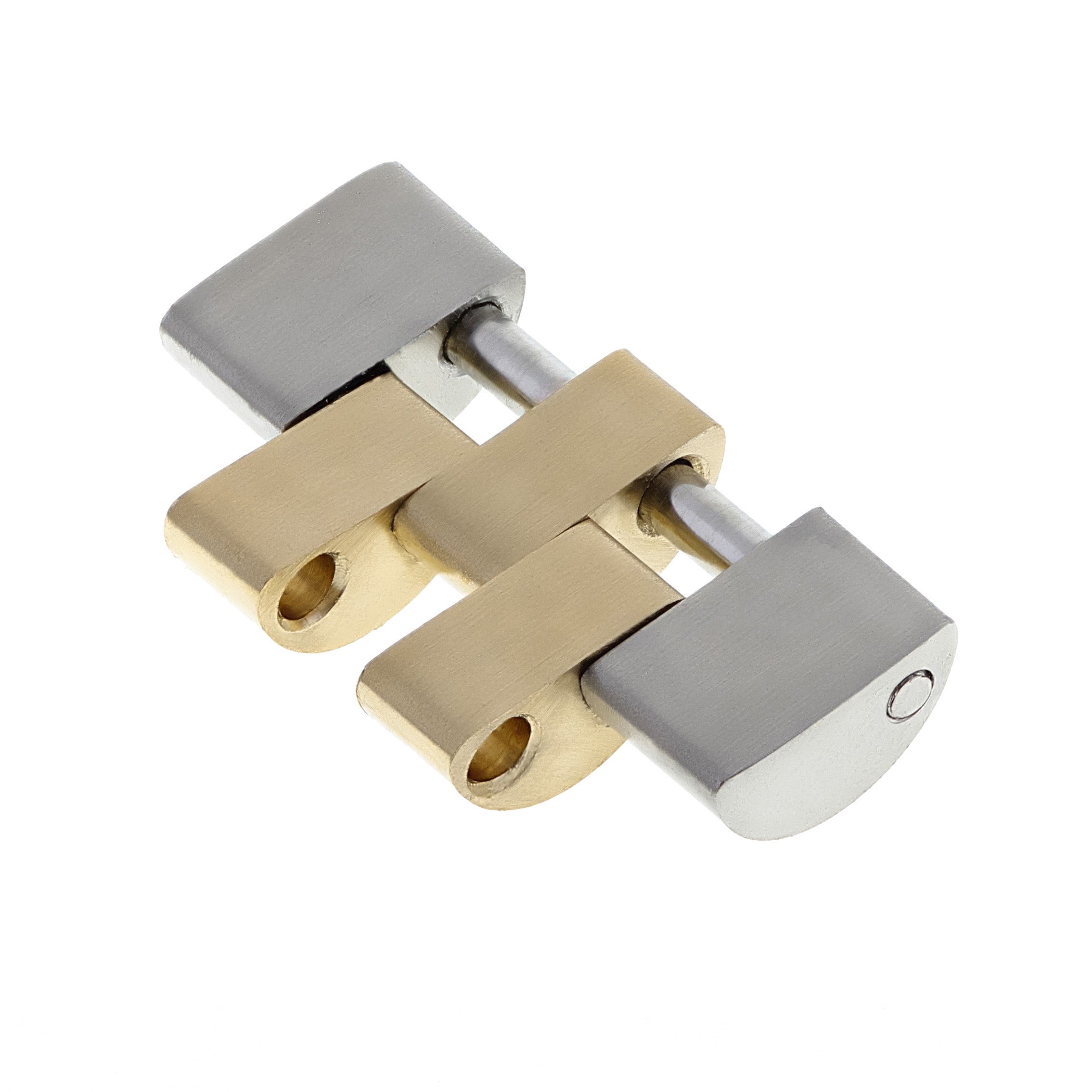 TWO TONE 18K/SS REAL GOLD JUBILEE WATCH BAND LINK FOR ROLEX SKY DWELLER 326933