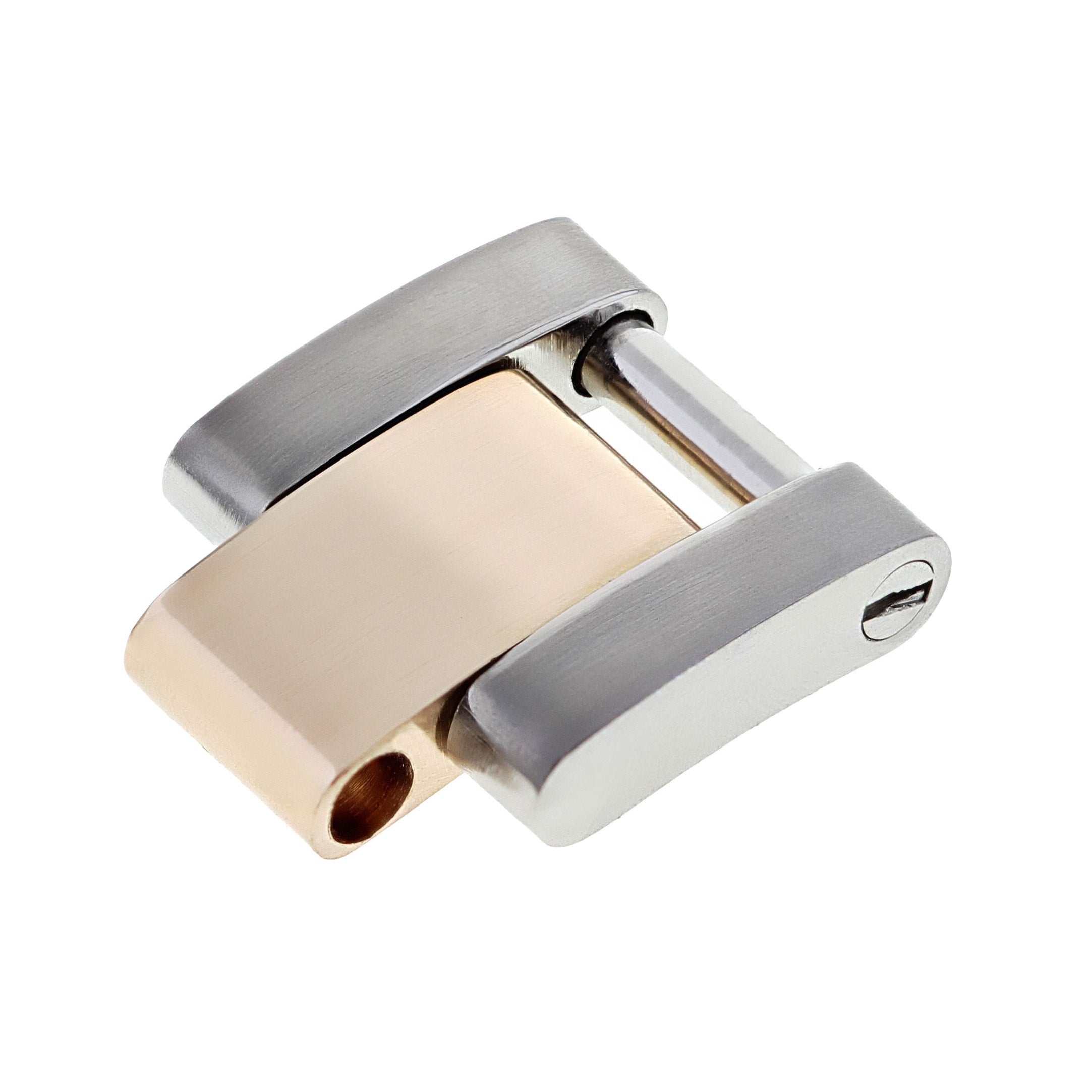 LADY OYSTER 18K/SS EVEROSE WATCH BAND LINK FOR ROLEX 28MM 279135, 279165, 279175