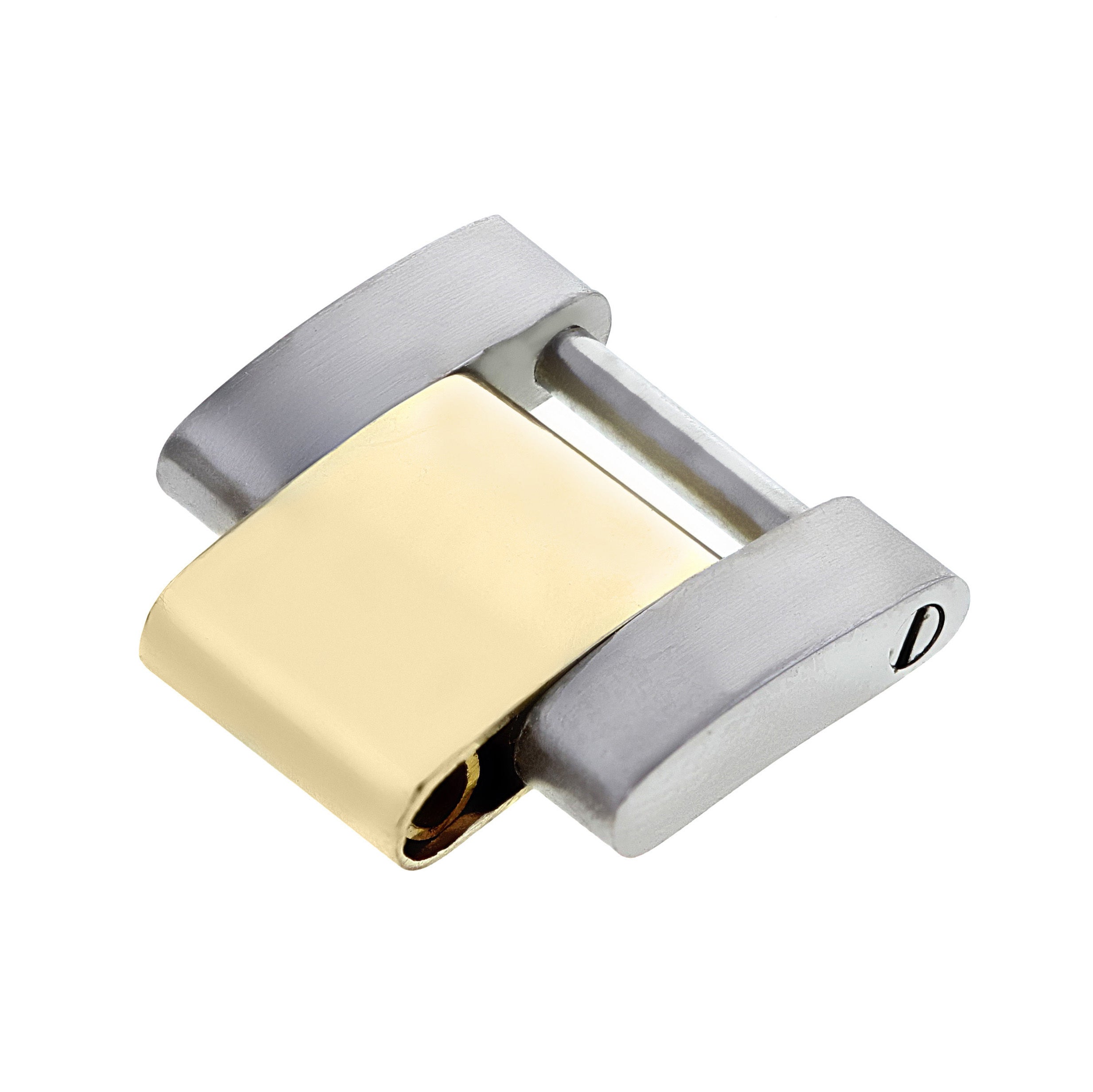 18K/SS OYSTER WATCH BAND LINK FOR ROLEX MIDSIZE 35MM YACHTMASTER 68623