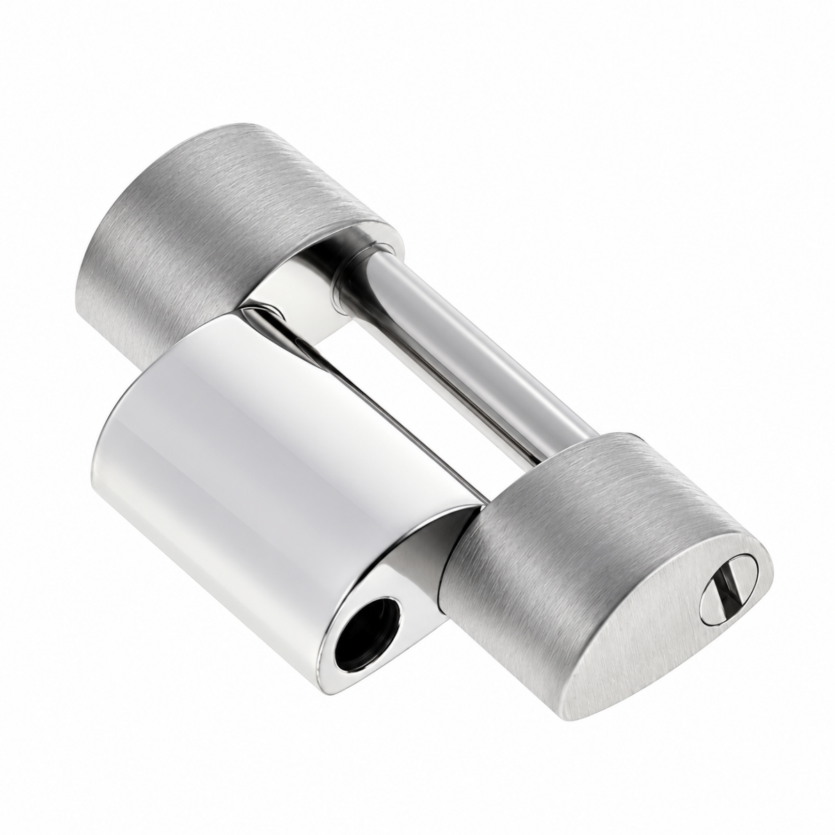 16MM 18K WHITE GOLD DAY-DATE WATCH BAND PART LINK FOR ROLEX 18026, 18046, 18206, White Gold