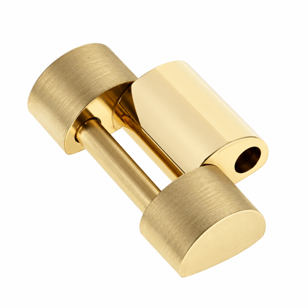13MM PRESIDENT WATCH PART LINK 18KY FOR ROLEX 68158, 68248, 68278, 78158, 78278, Yellow Gold, view 2