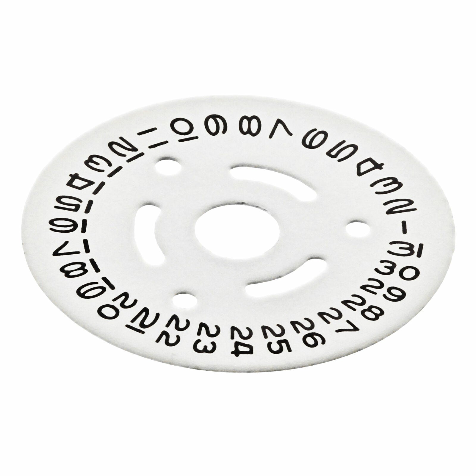 CALENDAR DATE DISC FOR LADY ROLEX 2030/2035 6719 6901 6919 6921 6927 6929 WHITE