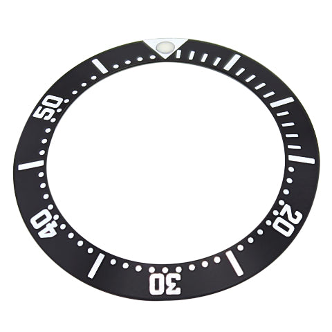 BEZEL INSERT FOR TAG HEUER 1500 SERIES PROFESSIONAL WATCH BLACK