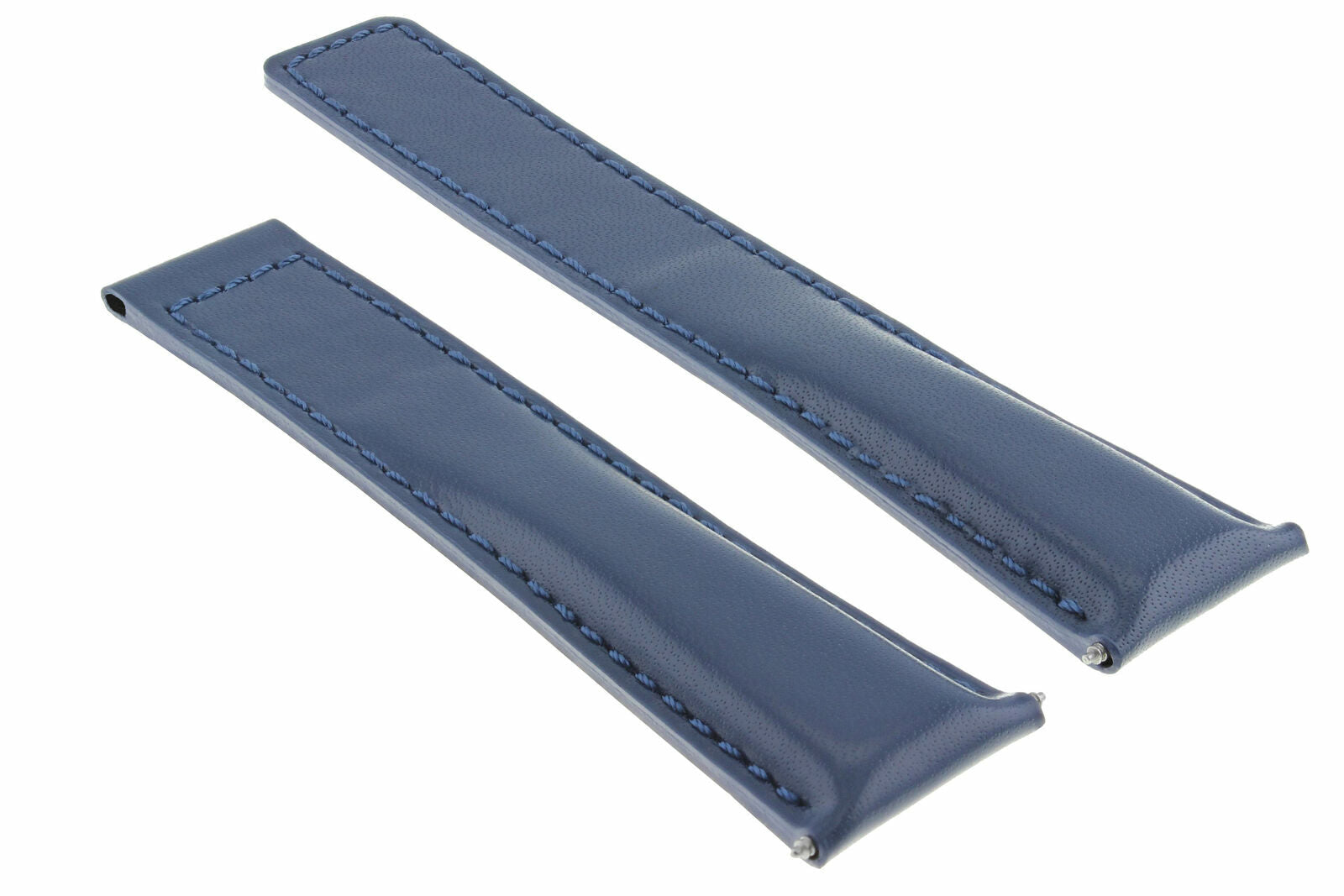 22MM LEATHER BAND STRAP FOR TAG HEUER MONACO CARRERA 12 AQUARACER FORMULA F BLUE