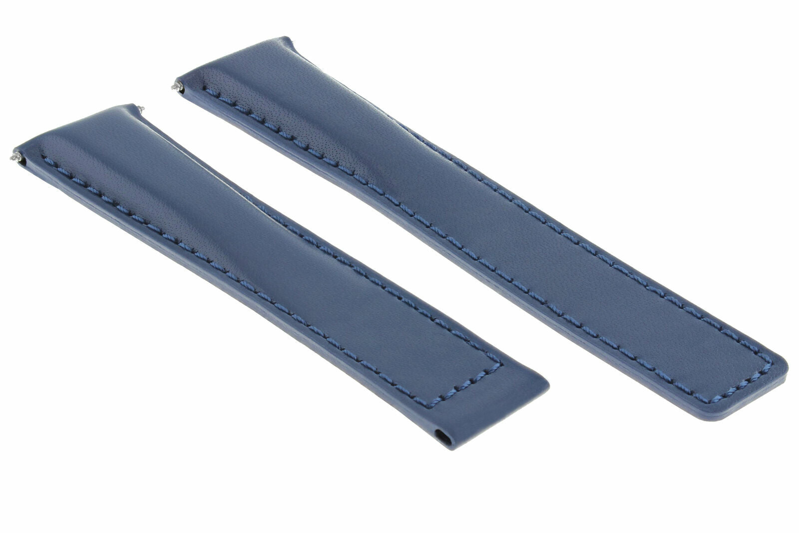 22MM LEATHER BAND STRAP FOR TAG HEUER MONACO CARRERA 12 AQUARACER FORMULA F BLUE
