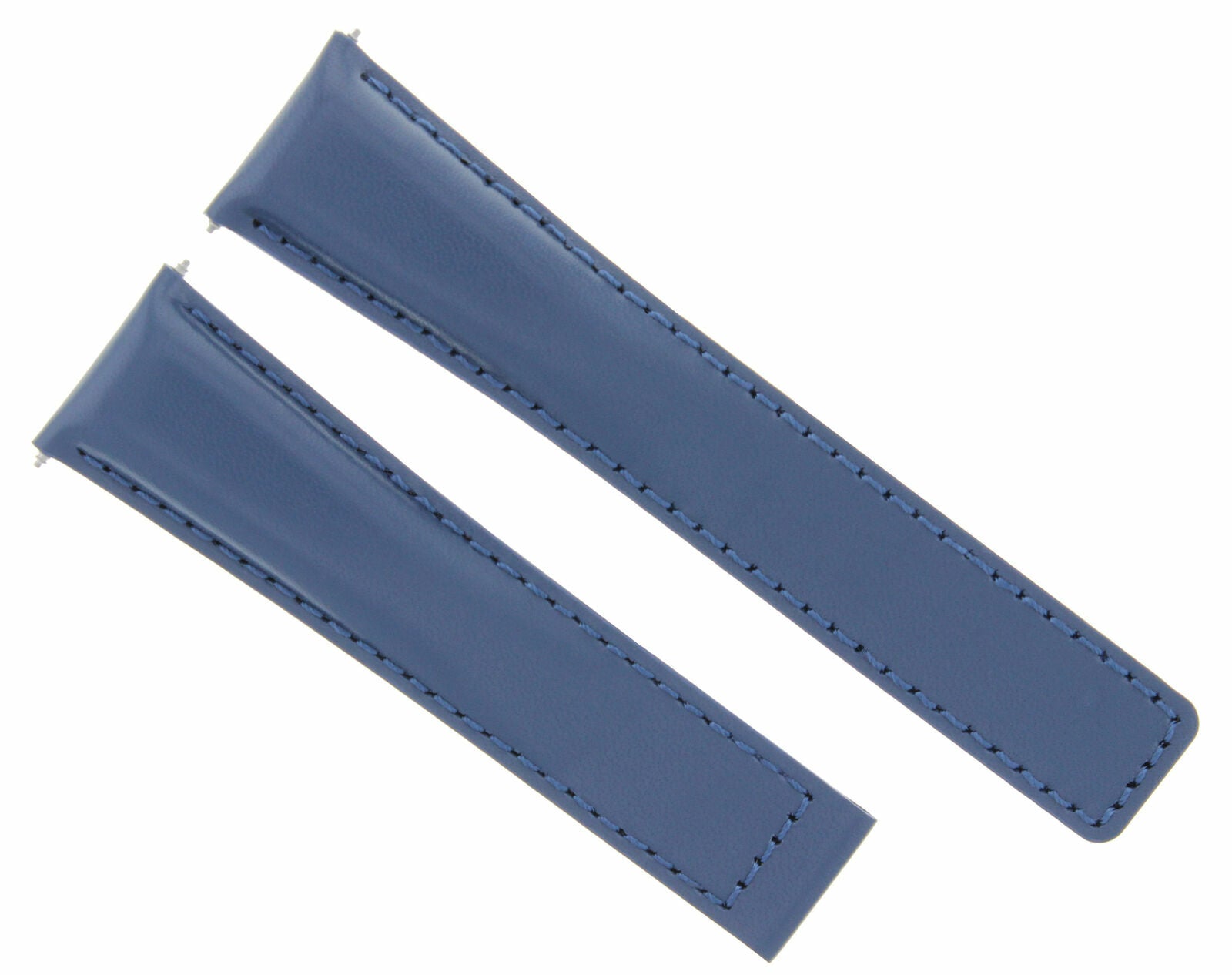 22MM LEATHER BAND STRAP FOR TAG HEUER MONACO CARRERA 12 AQUARACER FORMULA F BLUE