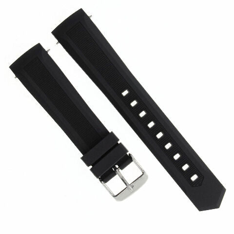 CURVED END FOR TAG HEUER 20MM RUBBER STRAP BAND CAF2111 AQUARACER CAF101E CAF2110