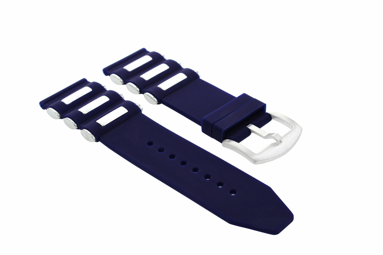 26MM SILICONE RUBBER DIVER FOR INVICTA RUSSIAN PRO DIVER WATCH BLUE