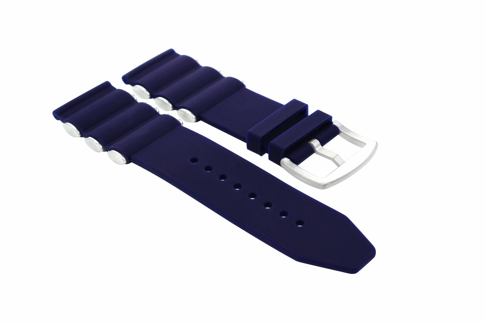 26MM SILICONE RUBBER DIVER FOR INVICTA RUSSIAN PRO DIVER WATCH BLUE