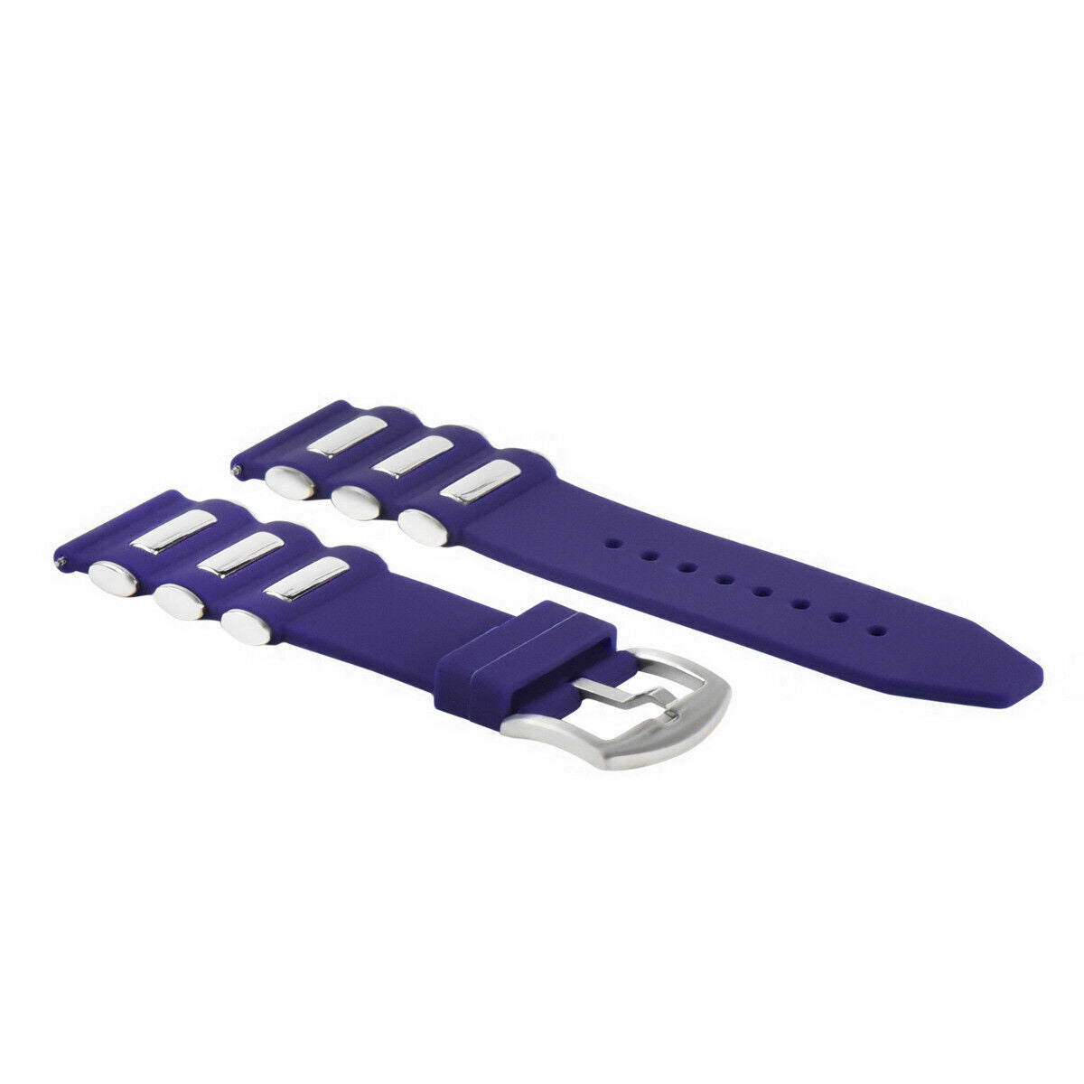 26MM SILICONE RUBBER WATCH DIVER FOR INVICTA 18202 1433 RUSSIAN DIVER PURPLE