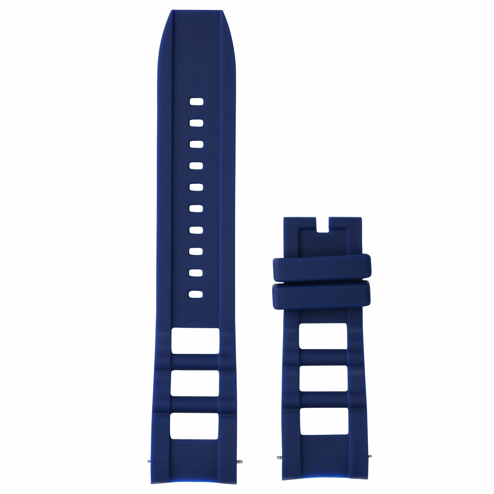 SILICONE RUBBER WATCH BAND STRAP FOR INVICTA I-FORCE 7423 12965 12966 12964 BLUE