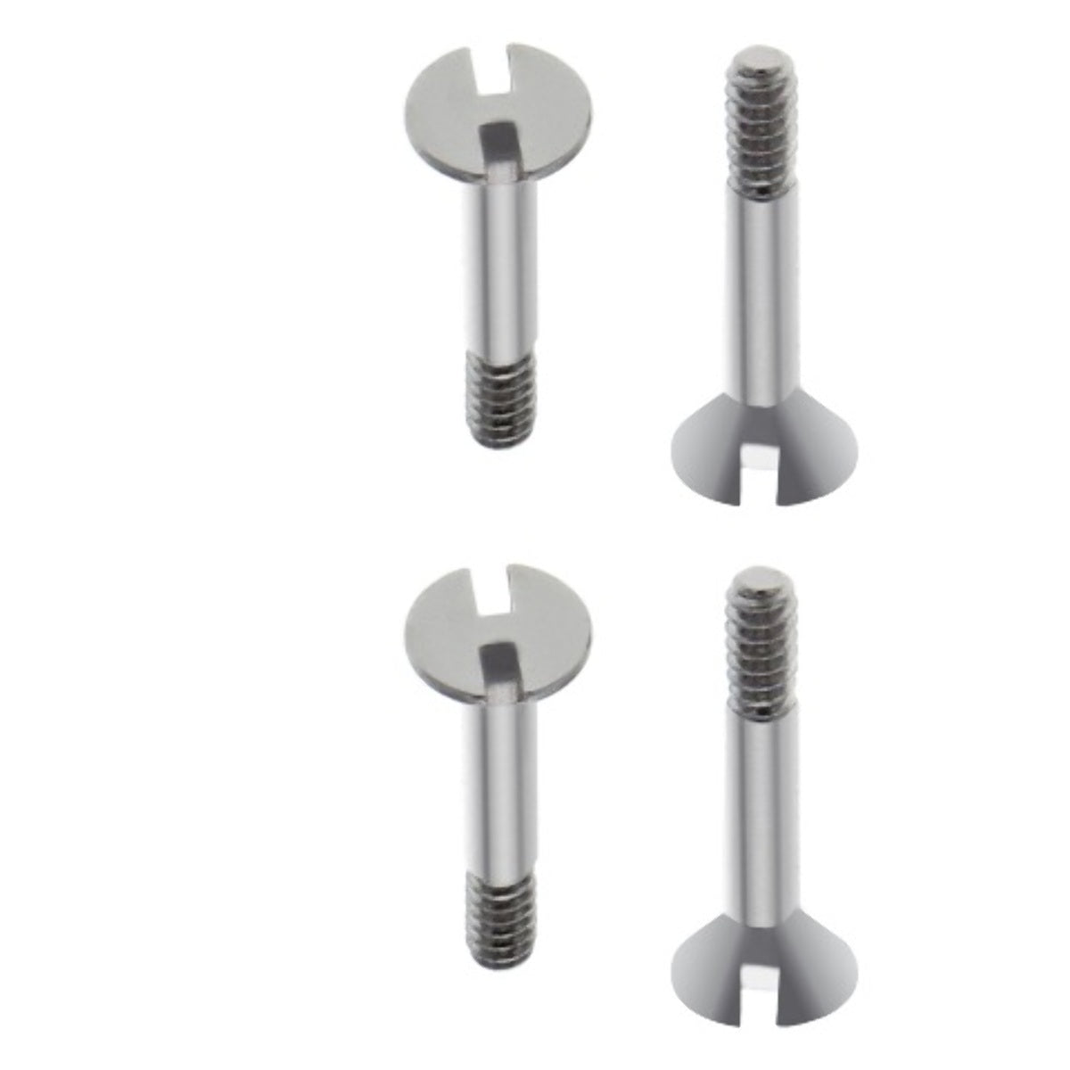 7MM LONG 4 H SCREW FOR 48MM HUBLOT BIG BANG KING POWER CERAMIC FUSION RUBBER BAN