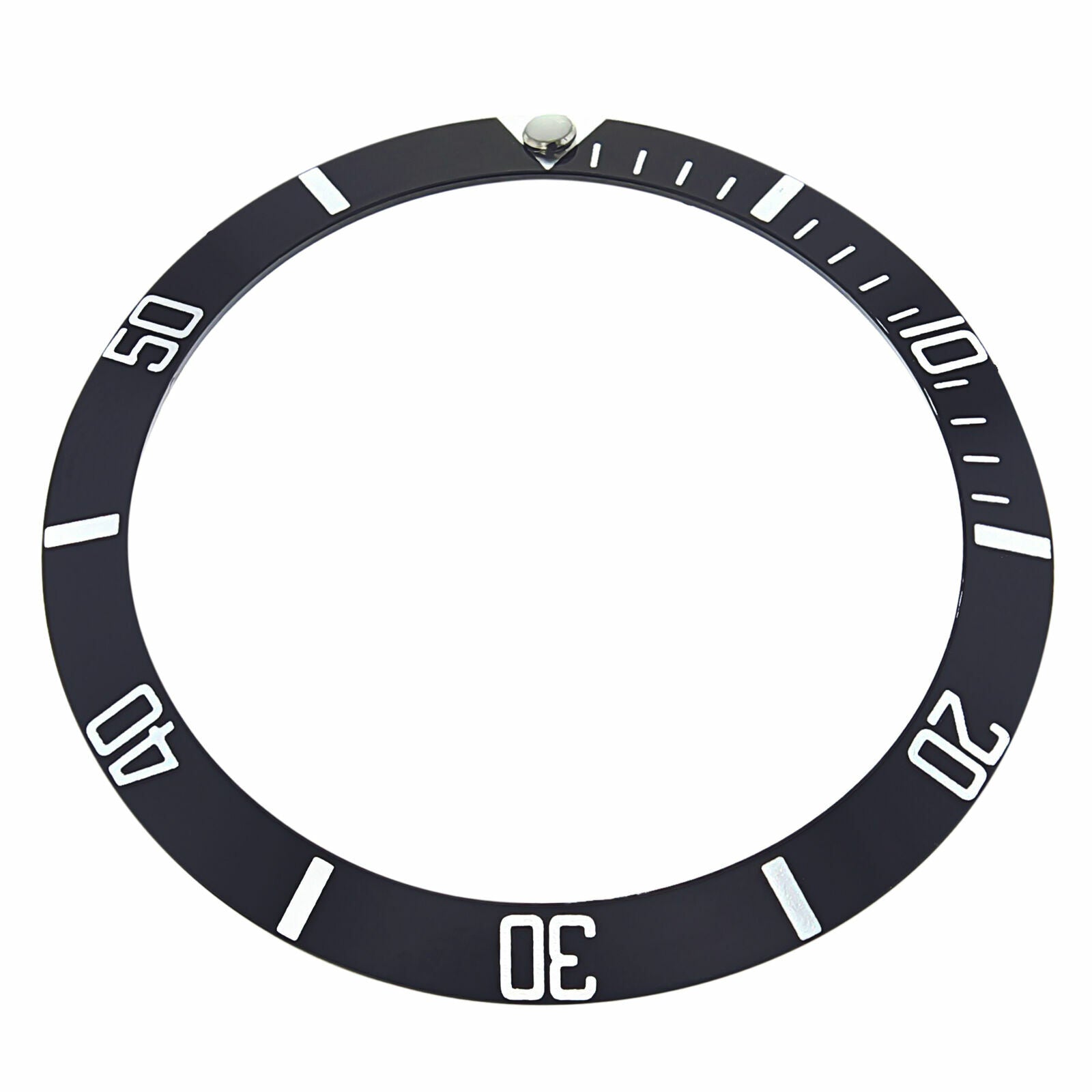 BEZEL INSERT FOR 34MM TAG HEUER 972.613,973.013R PROFESSIONAL 200M 30 X 25 BLACK