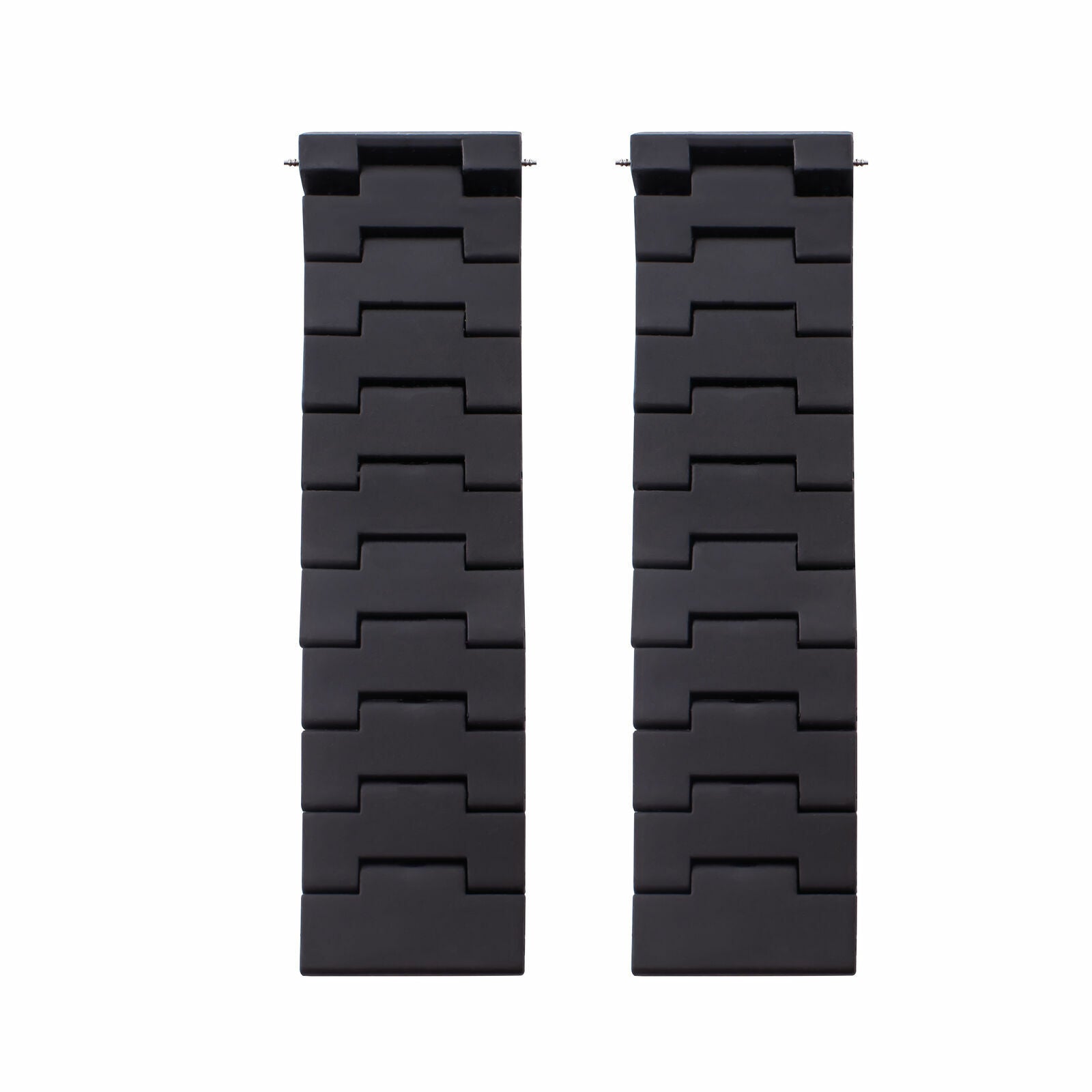 23MM RUBBER DIVER WATCH BAND STRAP FOR FIT FOR CARTIER 100XL WATCH BLACK