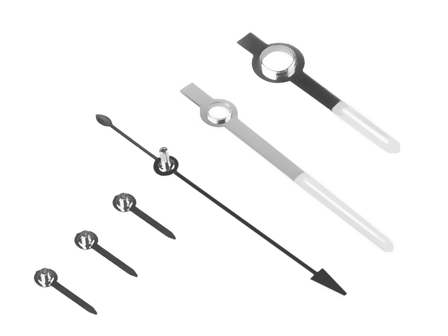 WATCH HAND FOR ROLEX DAYTONA 79160 79170 79180 79260 79270 79280 WATCH SILVER