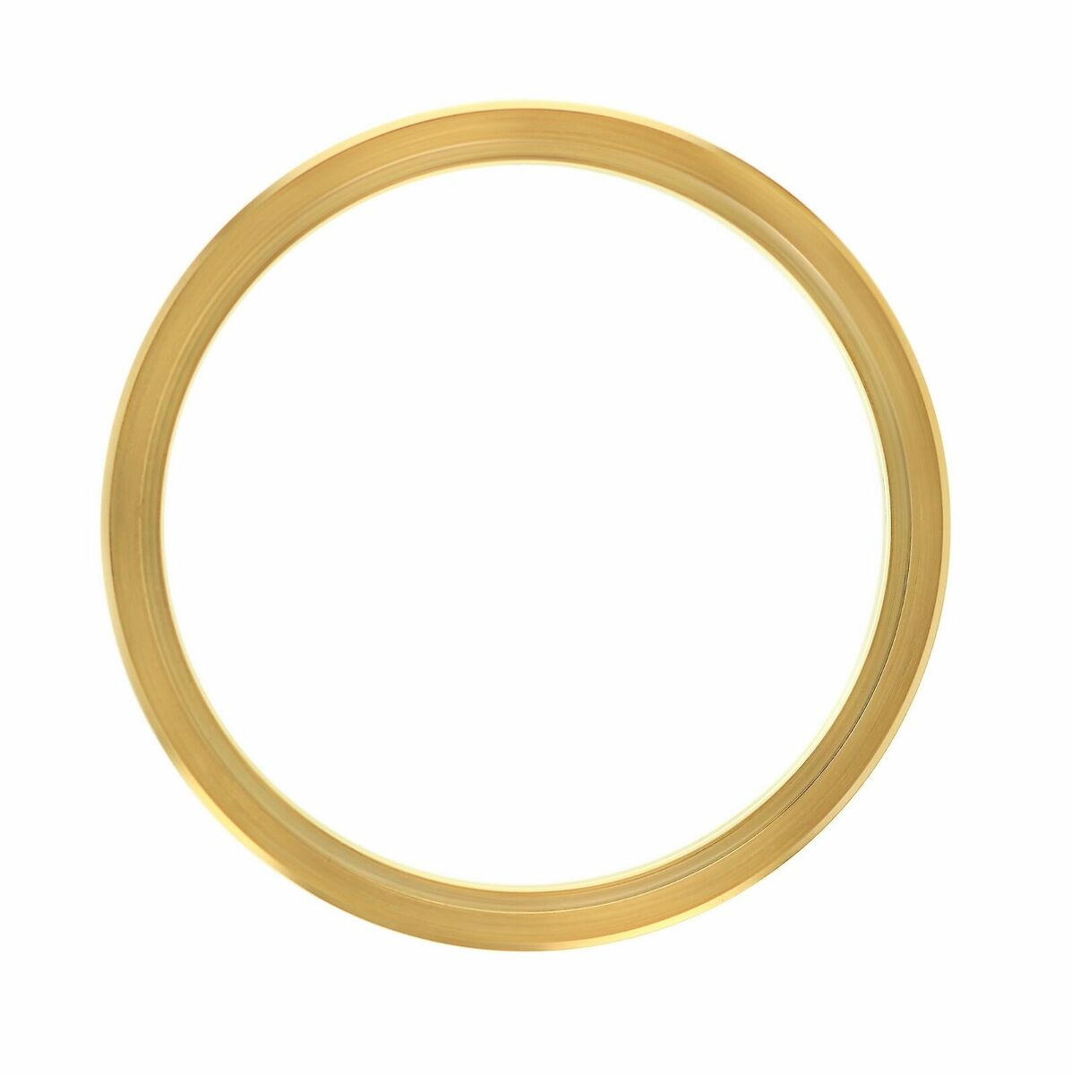 SMOOTH BEZEL FOR 34MM ROLEX DATE AIRKING 1500 1505 1510 1550 115200 115210 GOLD