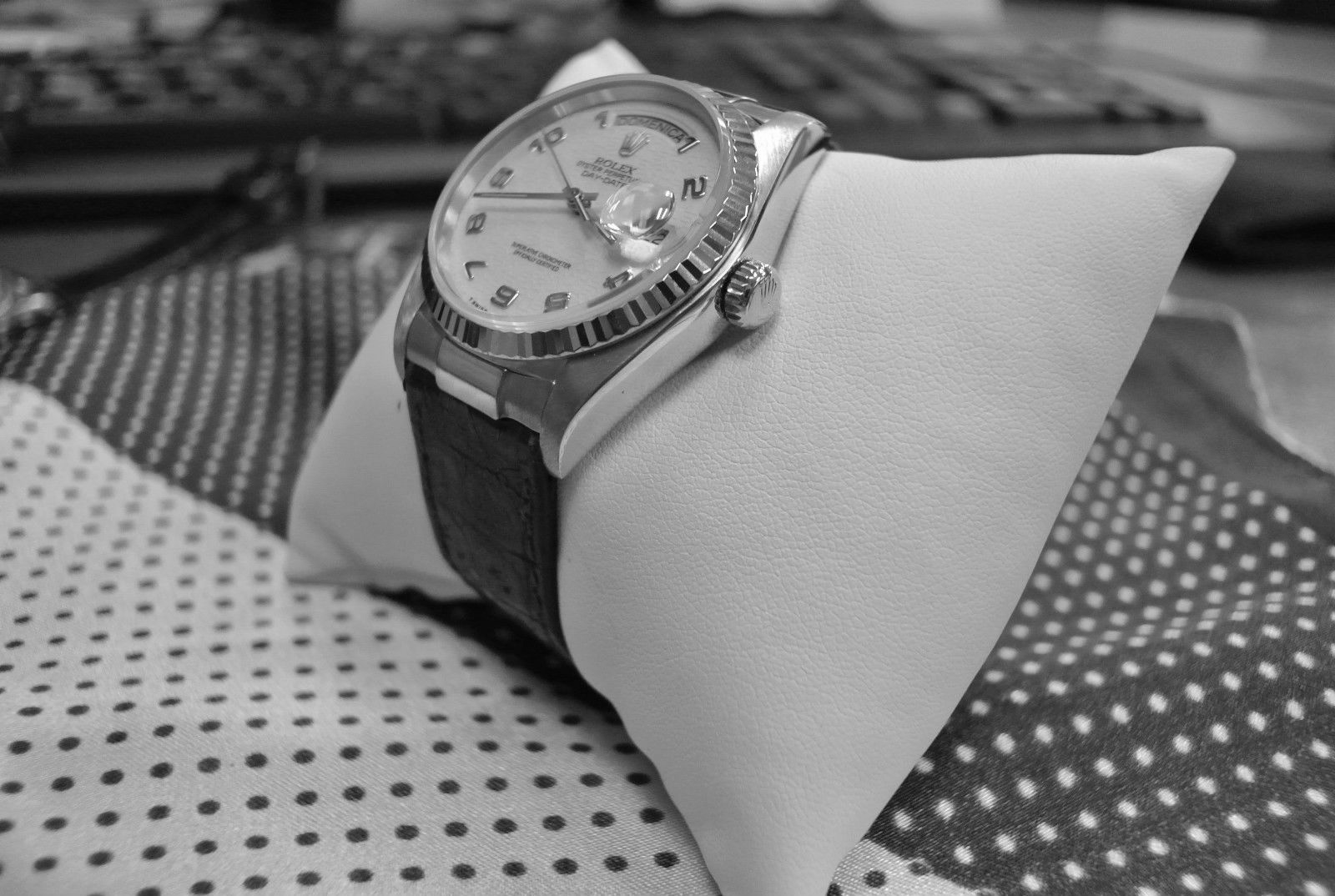 CUSTOM STRAP END LINK PIECE FOR ROLEX PRESIDENT DAYDATE 18039 18239 118206