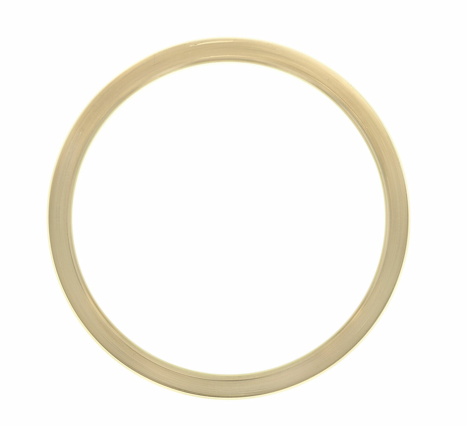 FLUTED BEZEL FOR ROLEX NEW MODEL DATEJUST CIRCA 116200 116233 116234 GOLD PLATED