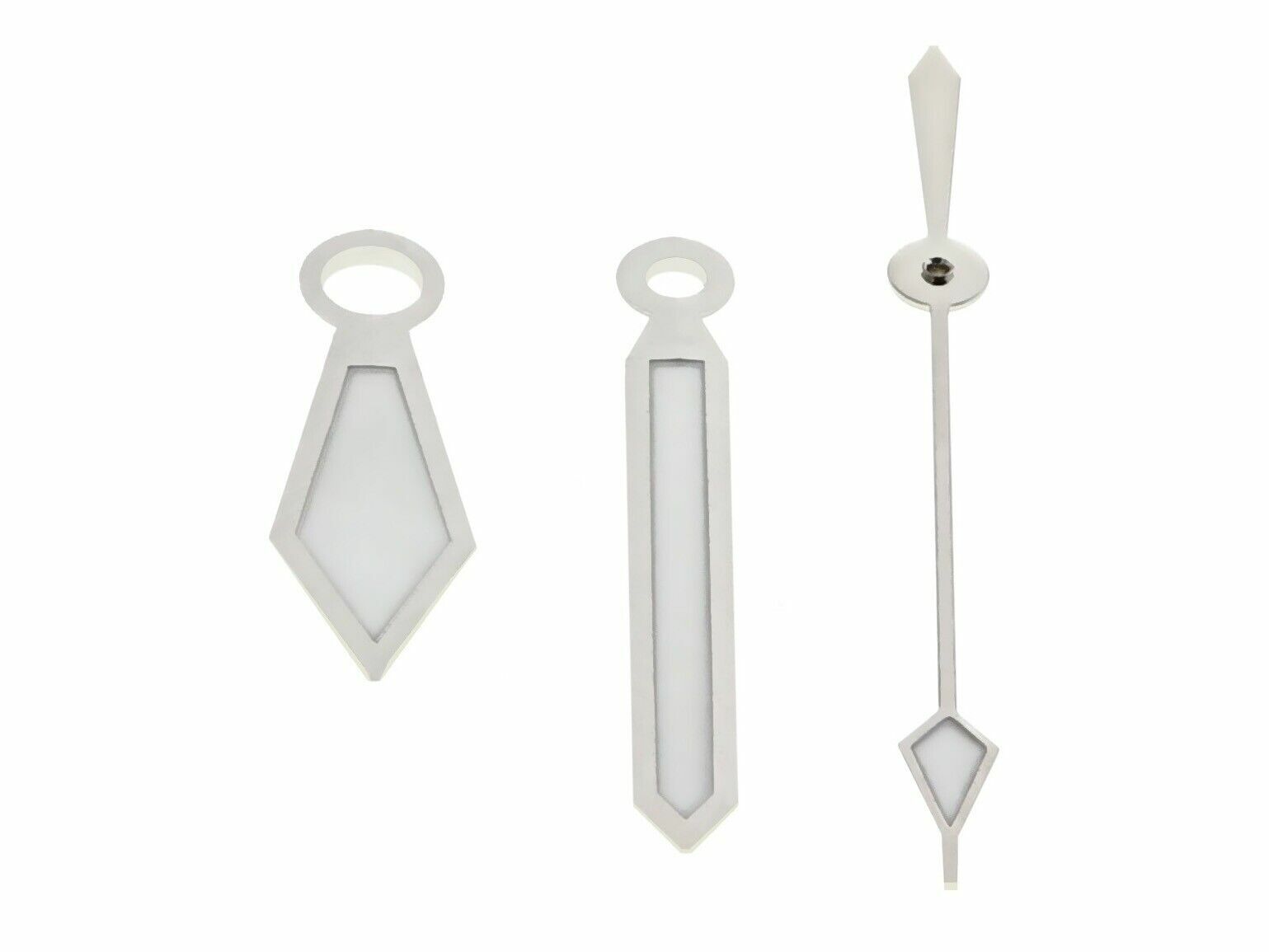 WATCH HAND SWORD FOR ROLEX MILSUB SUBMARINER 5508 5512 5513 5517 SILVER