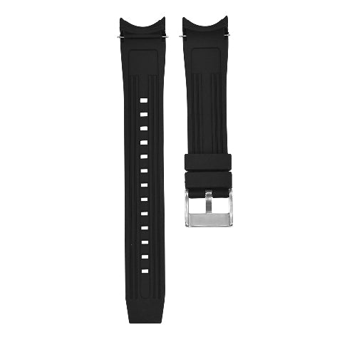 23mm Rubber Watch Band Strap for Citizen Eco-Drive Promaster Chronograph Watch
