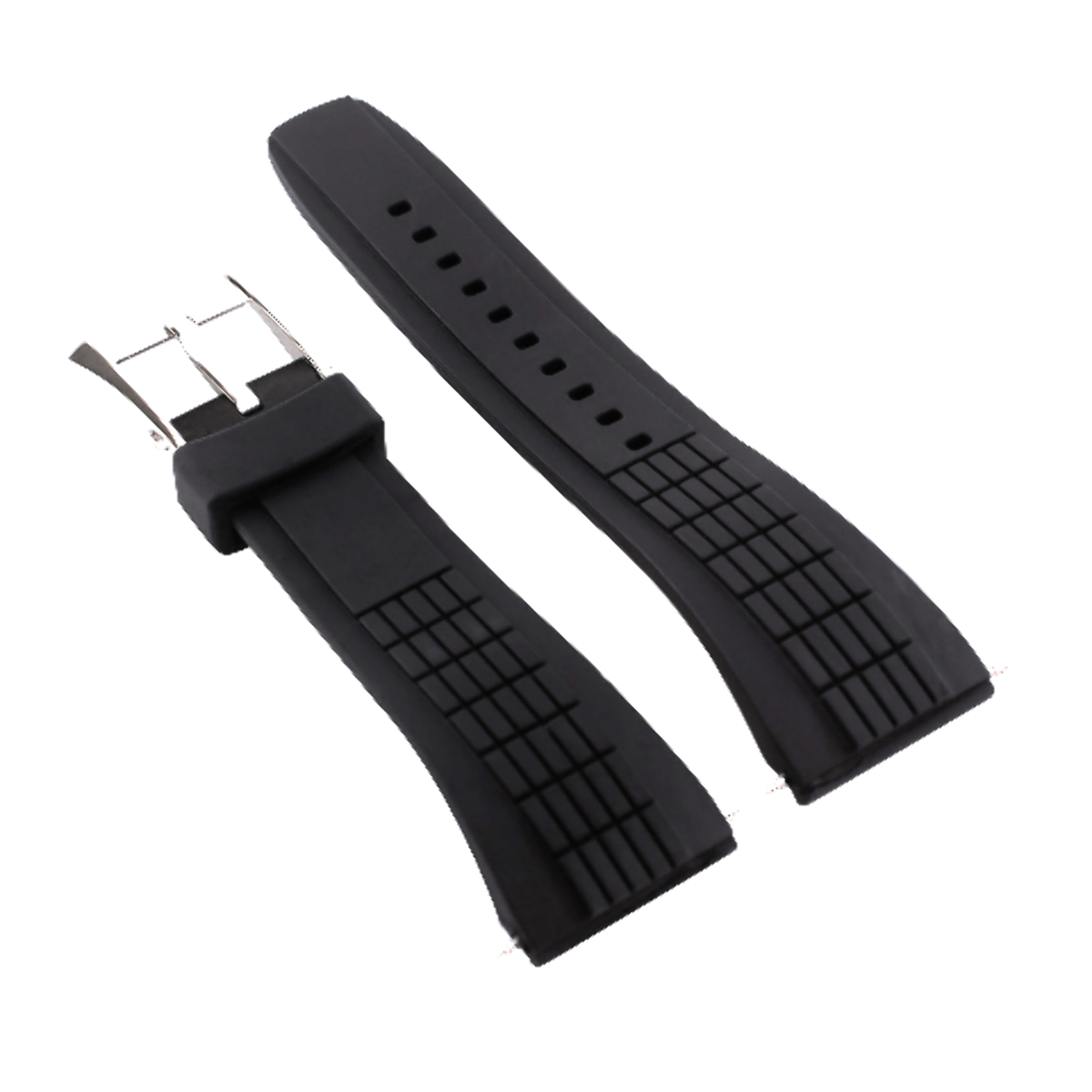 26MM RUBBER WATCH BAND STRAP FOR SEIKO VELATURA KINETIC SRH006/SPC007 YACHTING