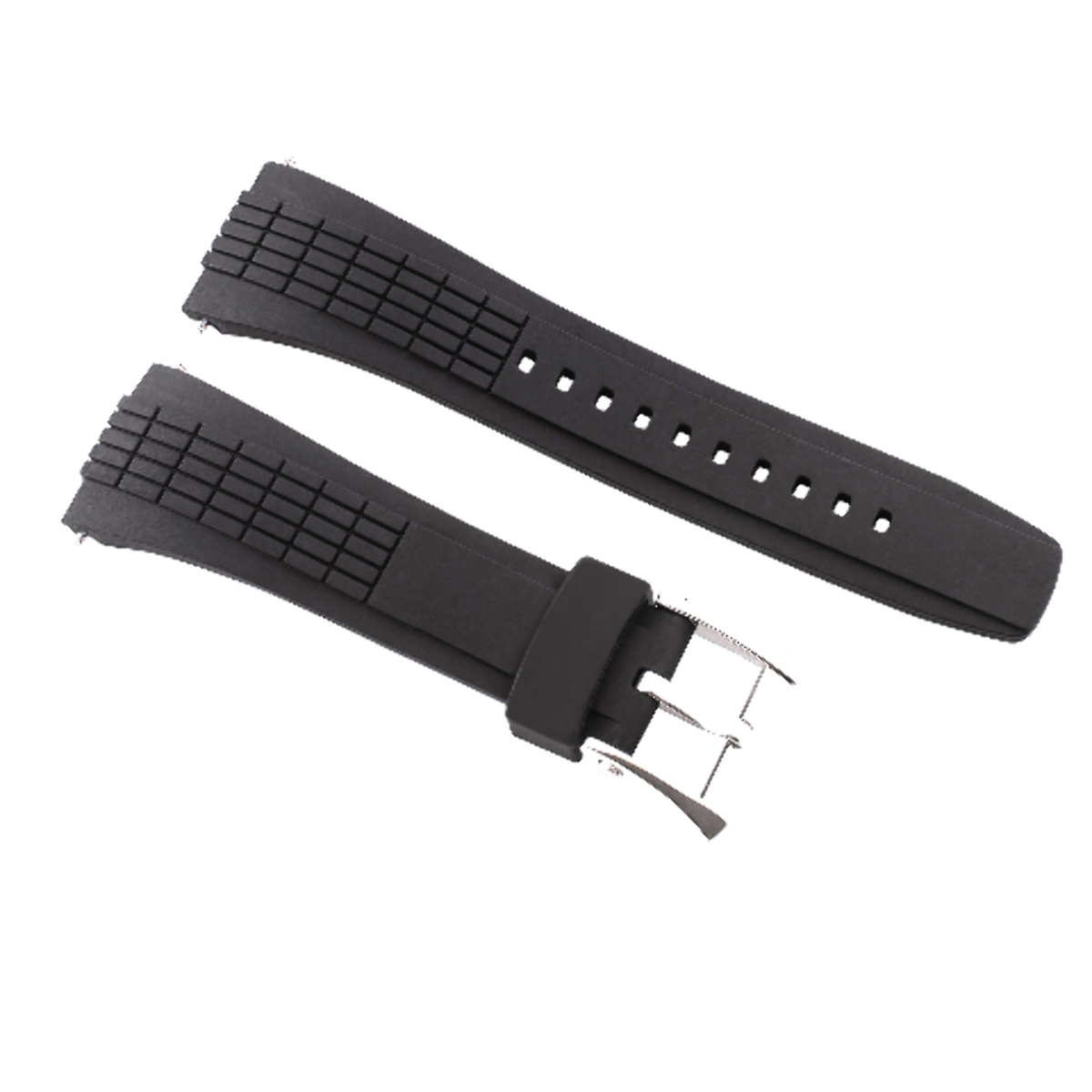 26MM RUBBER WATCH BAND STRAP FOR SEIKO VELATURA KINETIC SRH006/SPC007 YACHTING