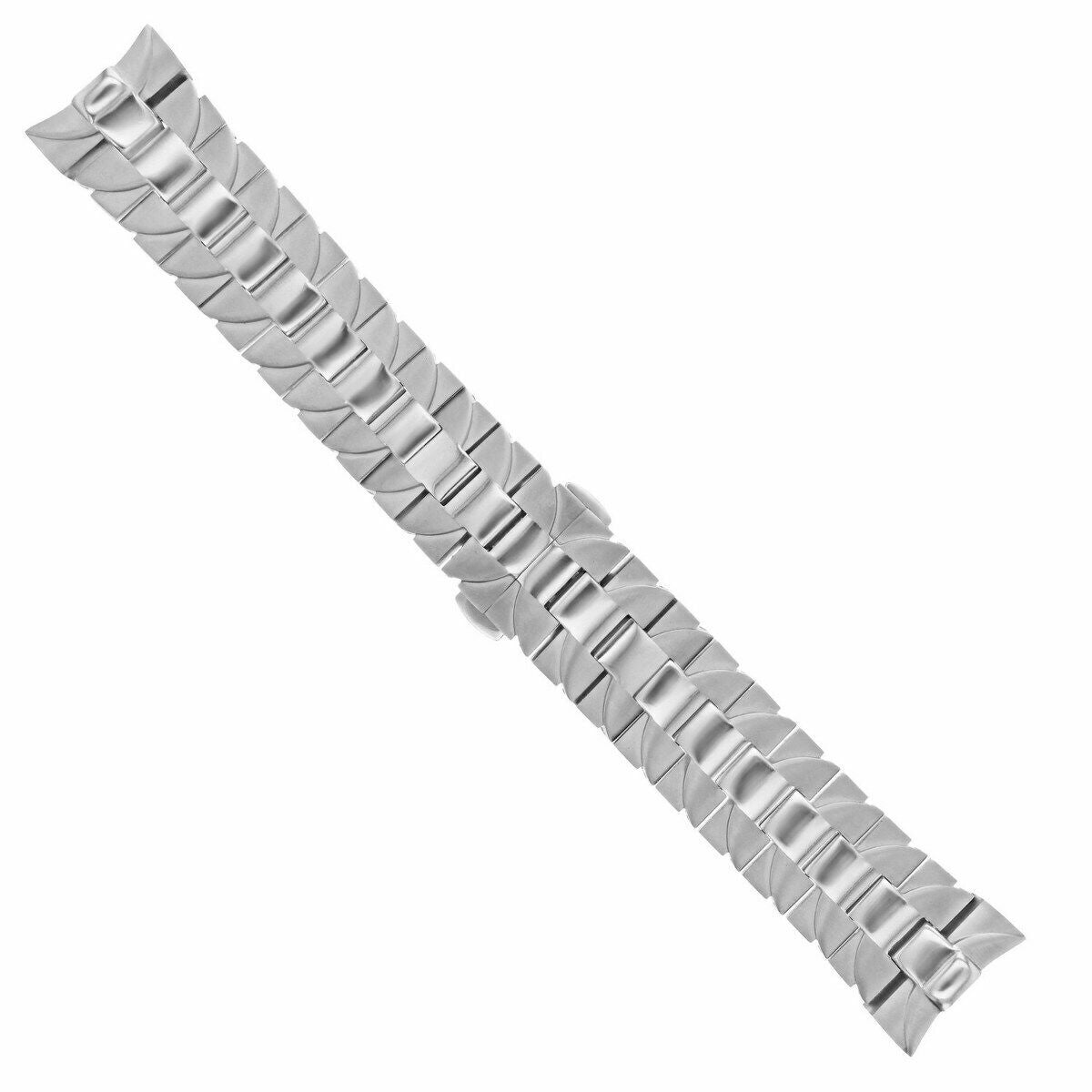 24MM WATCH BAND FOR PAM 44MM PANERAI LUMINOR MARINA WATCH SHINY/BRUSH STEEL