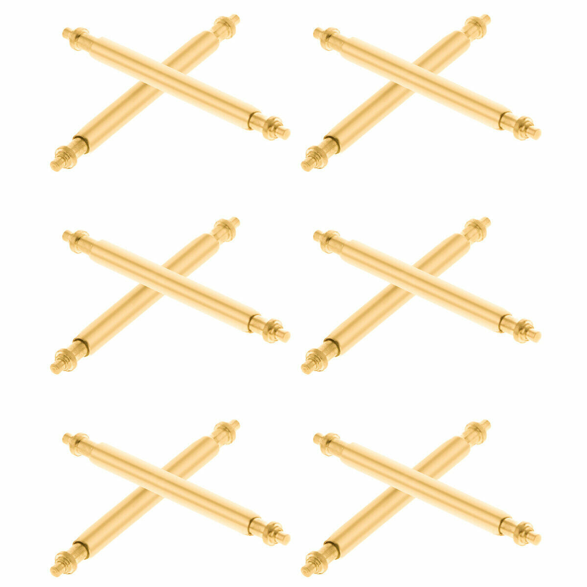 12-17MM GOLD SPRING BAR FOR ROLEX WATCH MIDSIZE JUNIOR 6827 BAND BRACELET STRAP