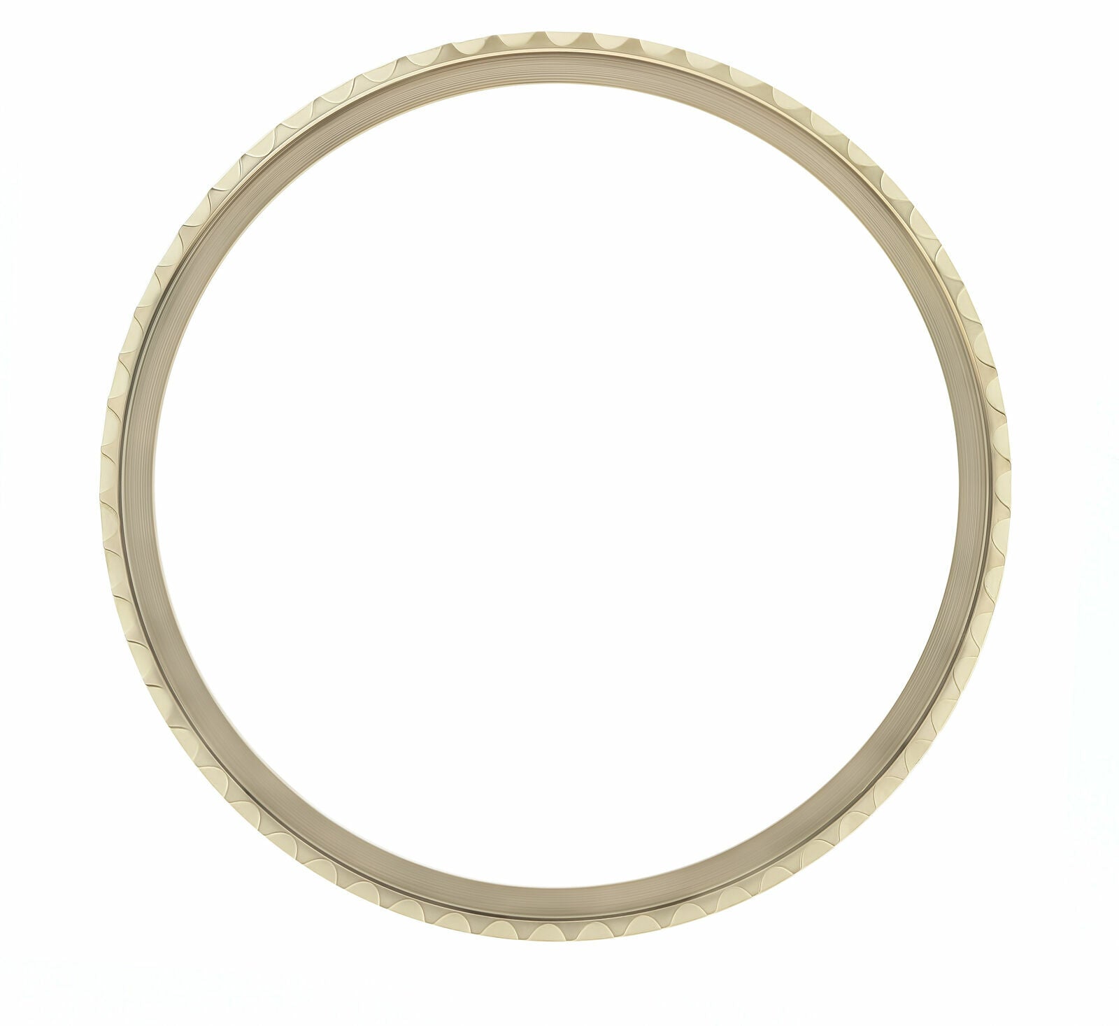 GOLD BEZEL RING FOR OLDER ROLEX SUBMARINER WATCH 5508 5512 5513 5517 1680