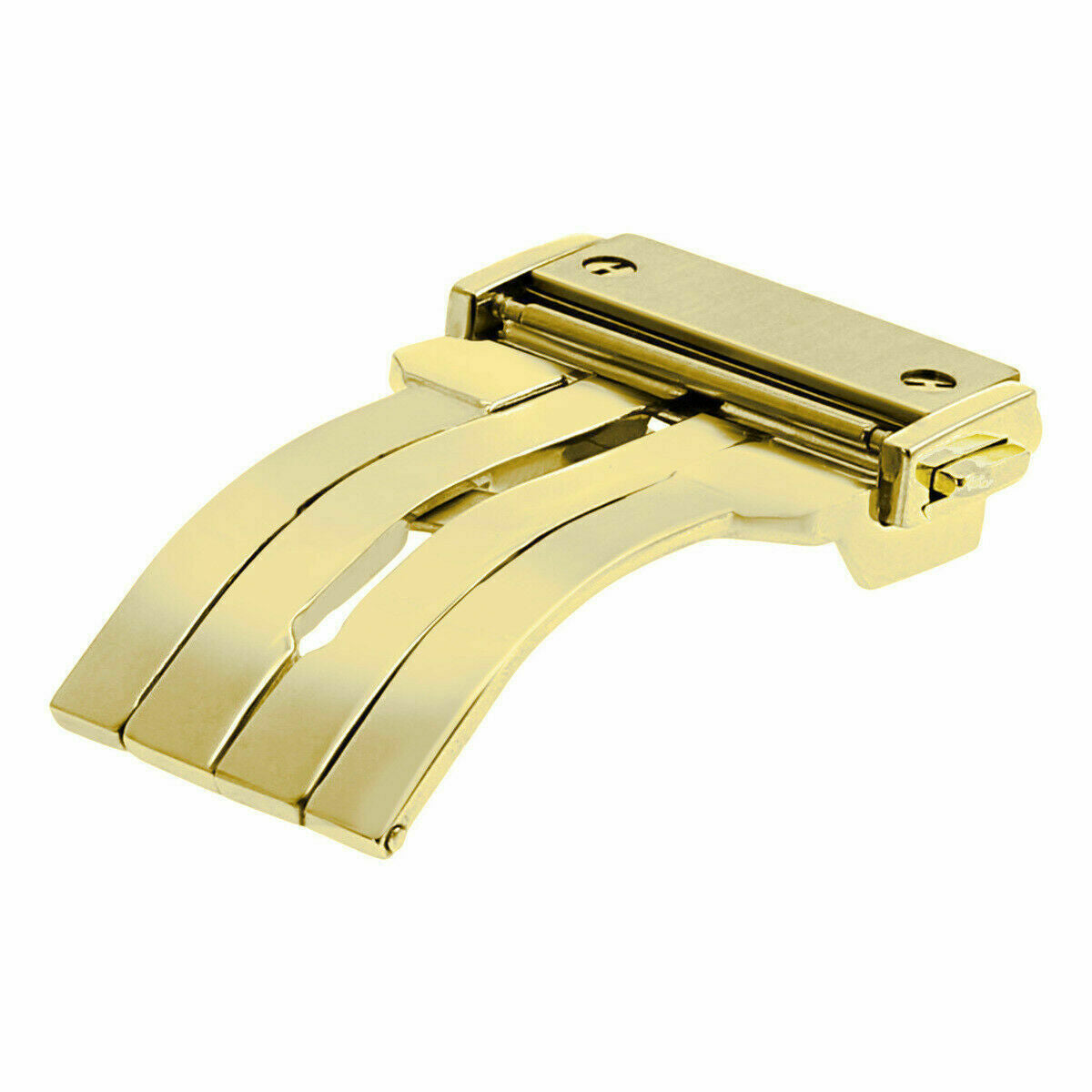 18MM DEPLOYMENT CLASP STRAP BAND BUCKLE FOR HUBLOT BIG BANG WATCH GOLD COLOR