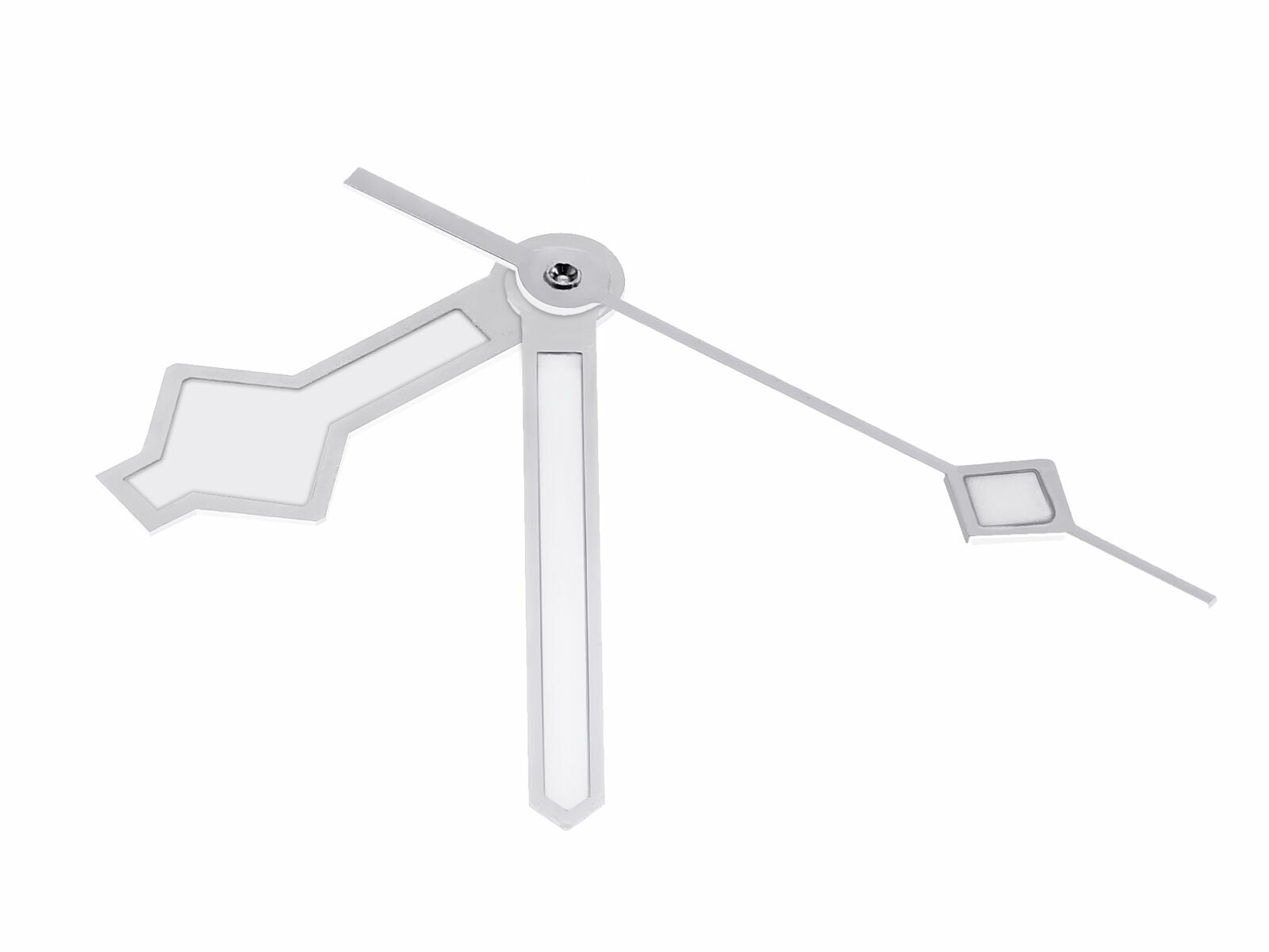 WATCH HANDS SNOW FLAKE FOR SILVER MIYOTA MOVEMENT 8200 8205 8215 821A AUTOMATIC