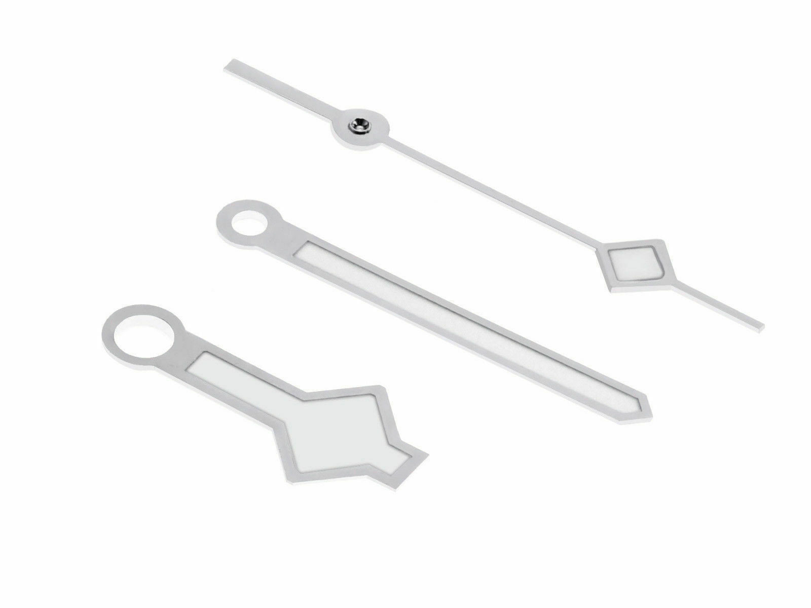 WATCH HANDS SNOW FLAKE FOR SILVER MIYOTA MOVEMENT 8200 8205 8215 821A AUTOMATIC