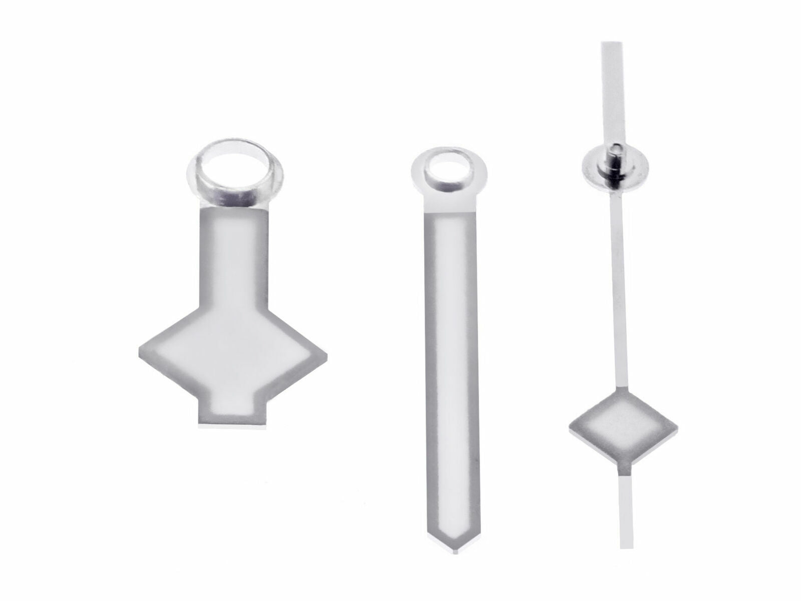 WATCH HANDS SNOW FLAKE FOR SILVER MIYOTA MOVEMENT 8200 8205 8215 821A AUTOMATIC