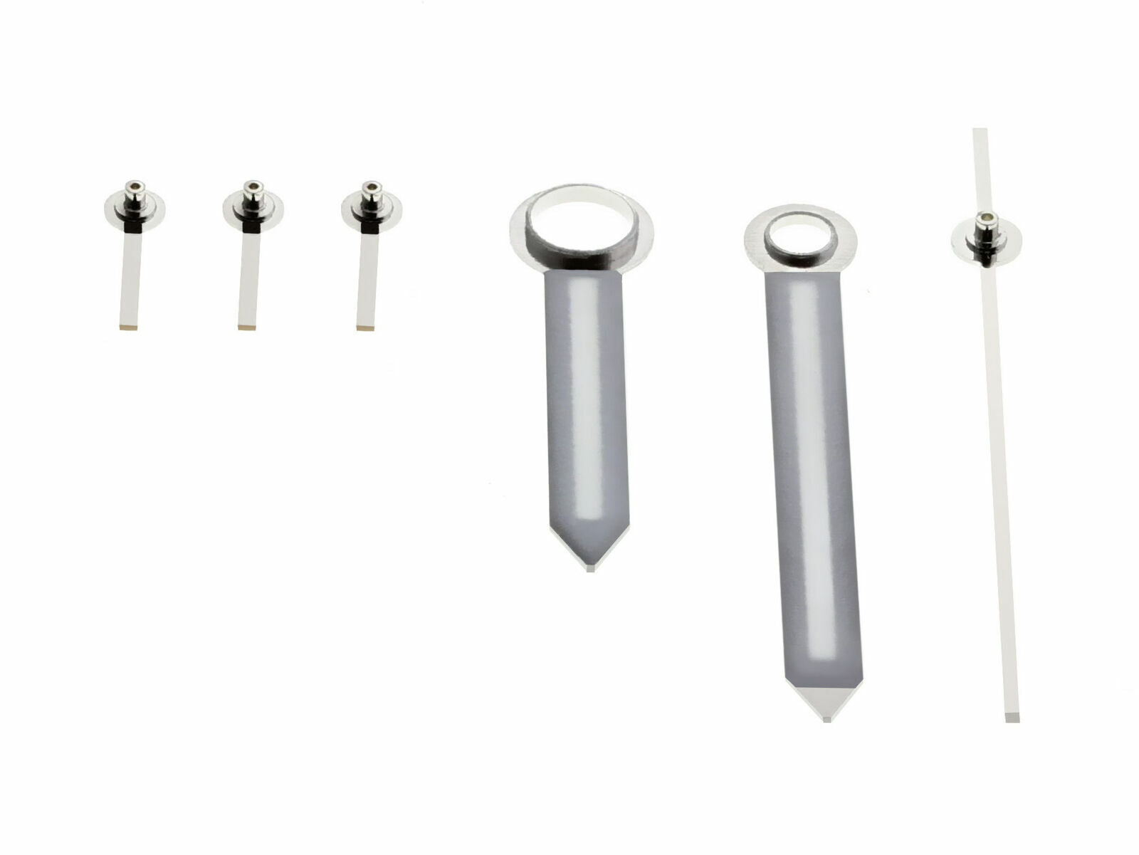 WATCH HAND FOR PAM PANERAI WATCH MOVEMENT ETA VALJOUX 7750 - 7753 SILVER