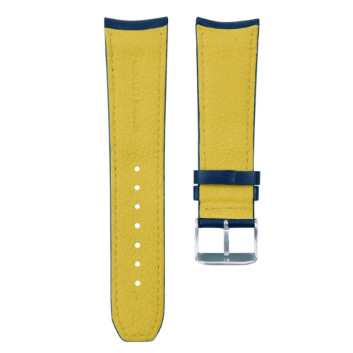 23MM WATCH BAND AT8020-03L H800-S081165 BLUE ANGELS LEATHER STRAP FOR CITIZEN