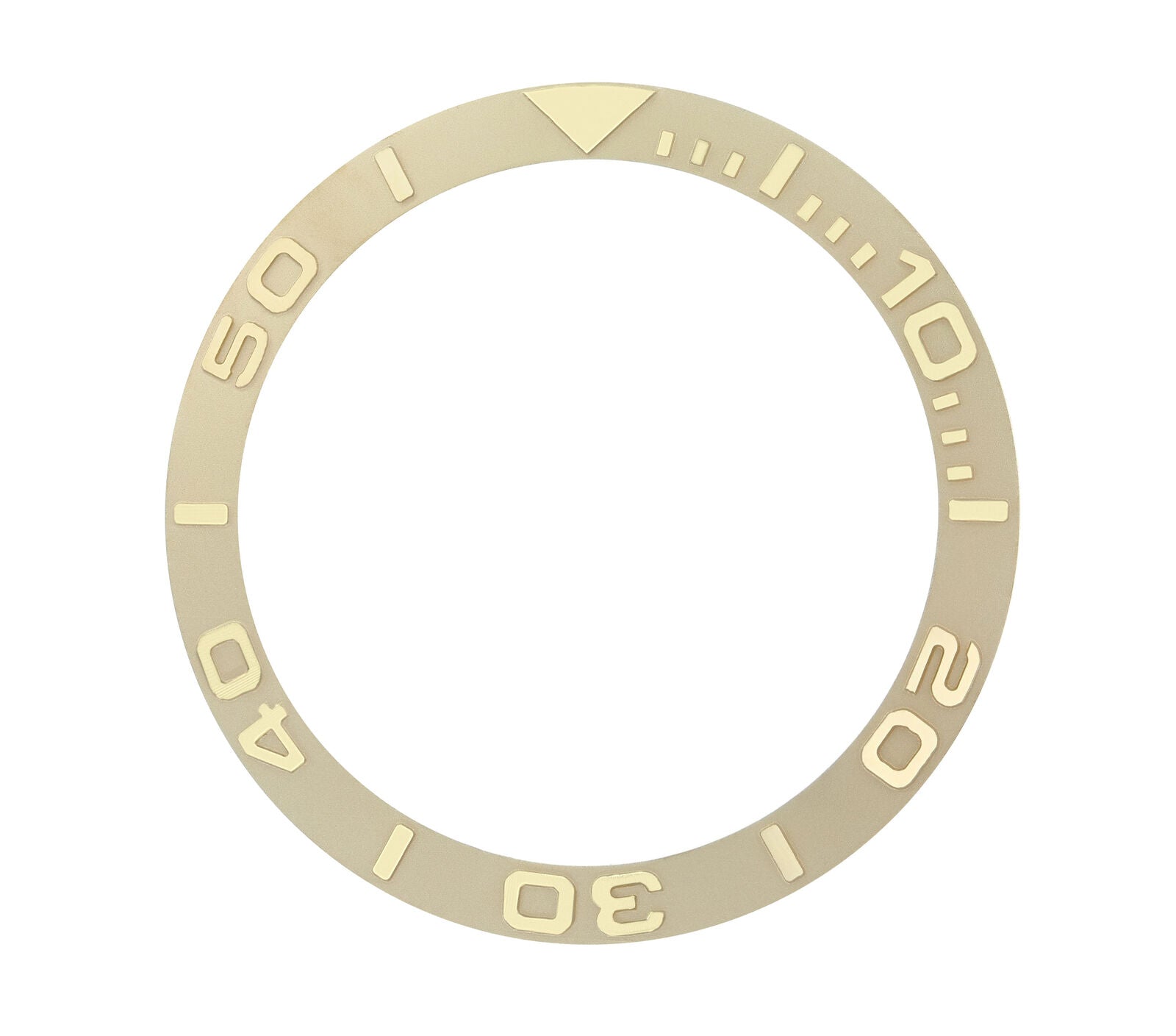 YACHTMASTER 16622 16623 BEZEL FOR 40MM ROLEX MENS 18K REAL GOLD YELLOW