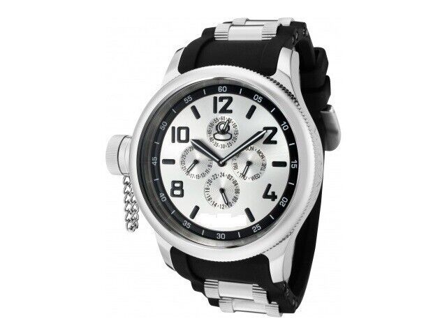 NEW BLACK SILICONE RUBBER WATCH BAND STRAP FOR INVICTA WATCH RUSSIAN DIVER 26MM