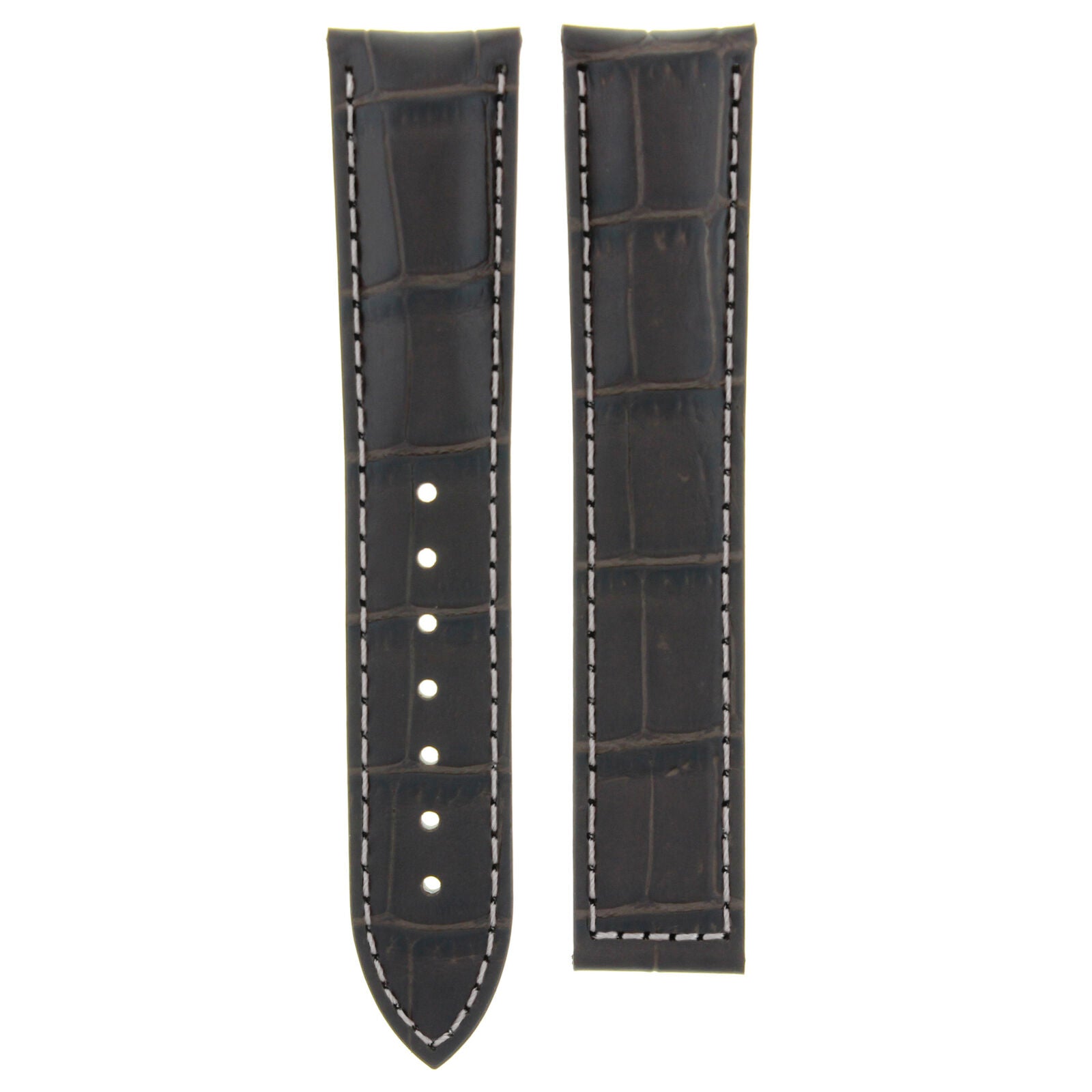 GENUINE LEATHER WATCH BAND STRAP FOR ANY BRAND WATCH - 19MM