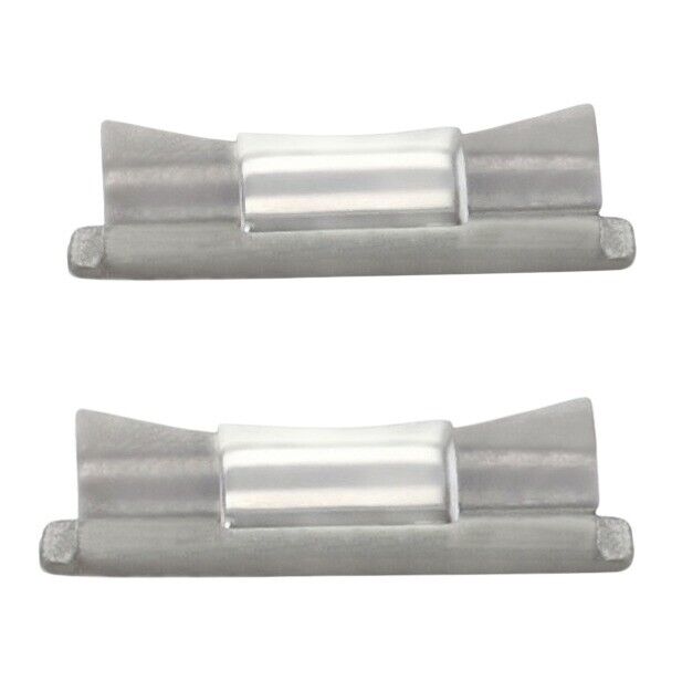 2 CUSTOM STRAP END LINK FOR ROLEX DAYTONA 116518 116523 116523 116528 POLISHED
