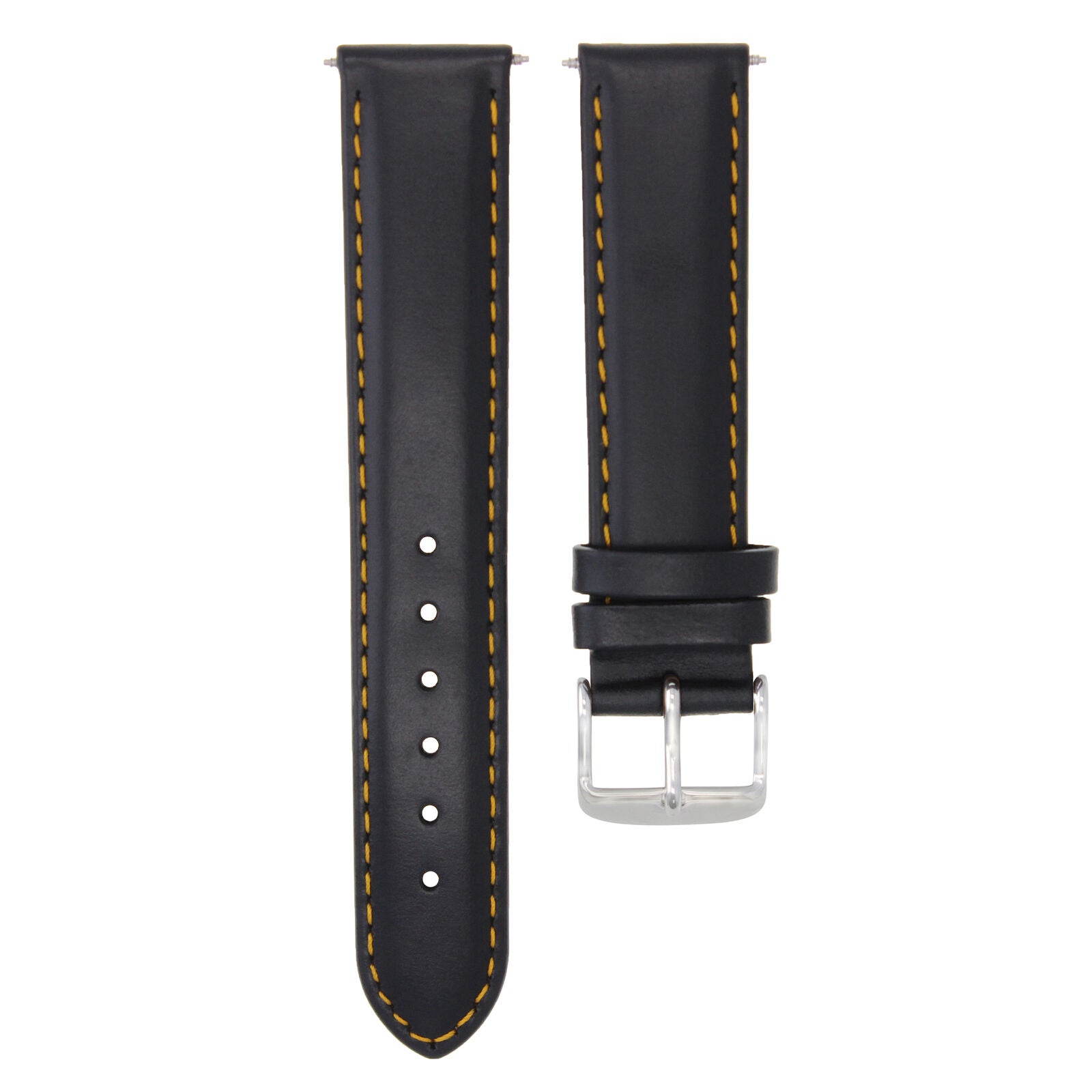 SMOOTH LEATHER WATCH BAND STRAP FOR TISSOT WATCH - 20MM