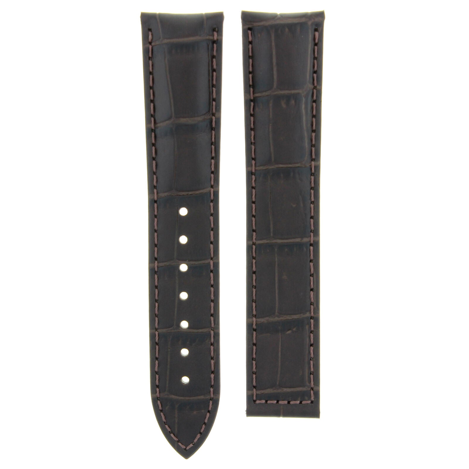 GENUINE LEATHER WATCH BAND STRAP FOR ANY BRAND WATCH - 19MM