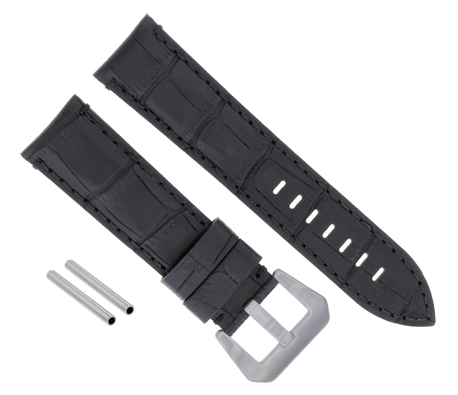 22-24MM LEATHER WATCH BAND STRAP FOR 40-44MM PANERAI MARINA RADIOMIR GMT WATCH