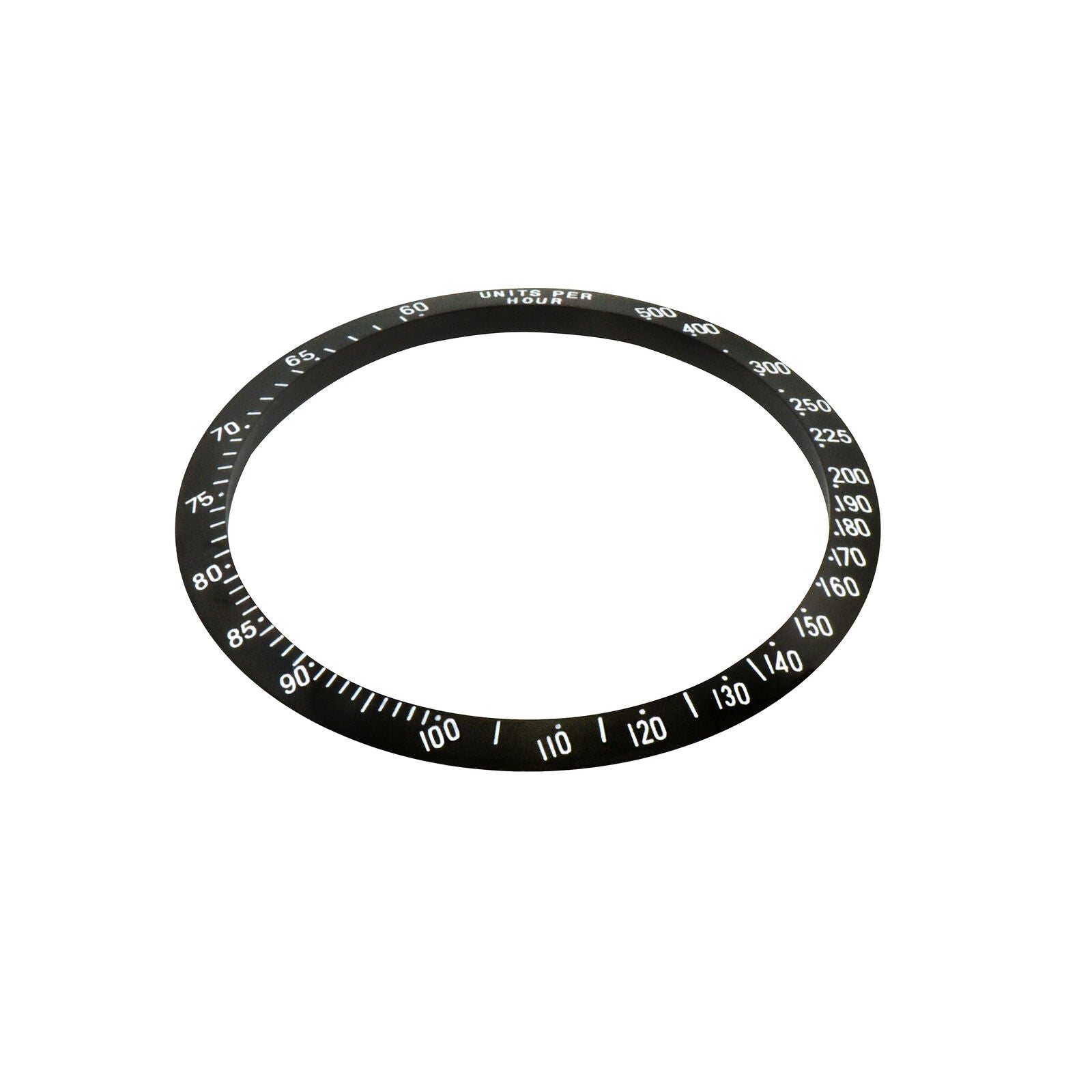 BEZEL FOR 40MM TIGER TUDOR TIGER WOOD 79260 CHRONOTIME PRINCE DATE BLACK STEEL