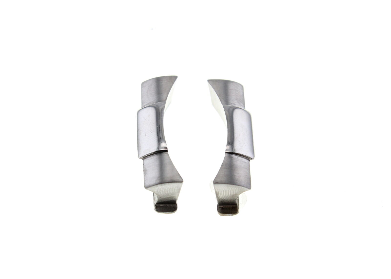 2 CUSTOM STRAP END LINK PIECE FOR ROLEX DATEJUST 116200 116233 116234 SHINY CTR