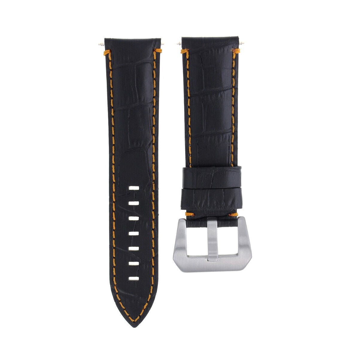 22-24MM LEATHER WATCH BAND STRAP FOR MONTBLANC TIMEWALKER CHRONO WATCH TOP QLTY