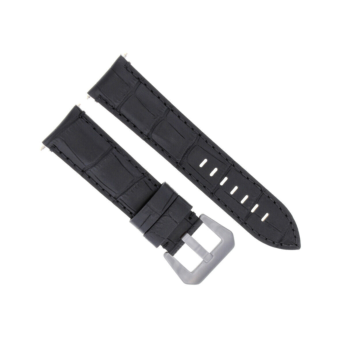 22-24MM LEATHER WATCH BAND STRAP FOR MONTBLANC TIMEWALKER CHRONO WATCH TOP QLTY