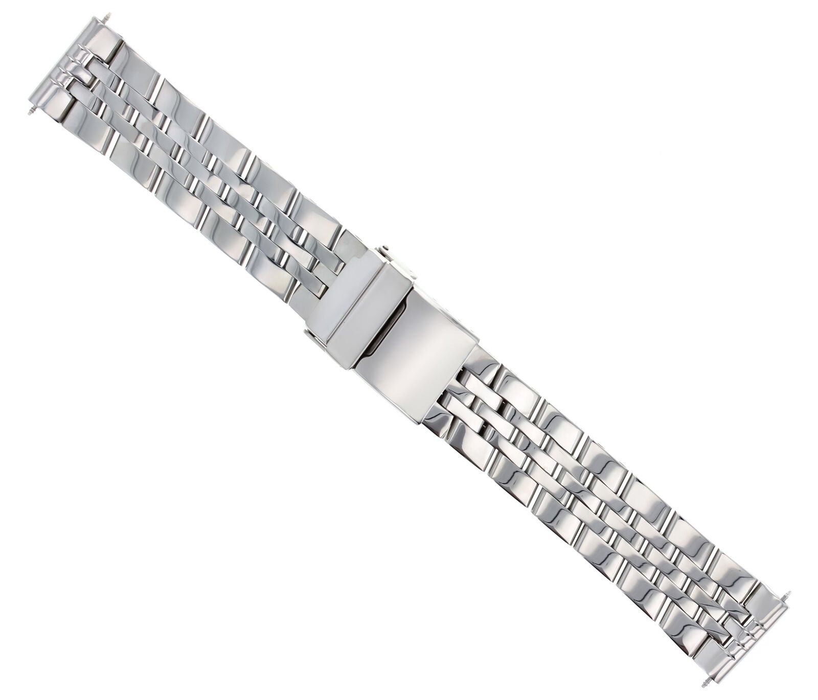 24MM WATCH BAND FOR 46MM BREITLING NAVITIMER WORLD A24322 ROUND ENDPOLISH